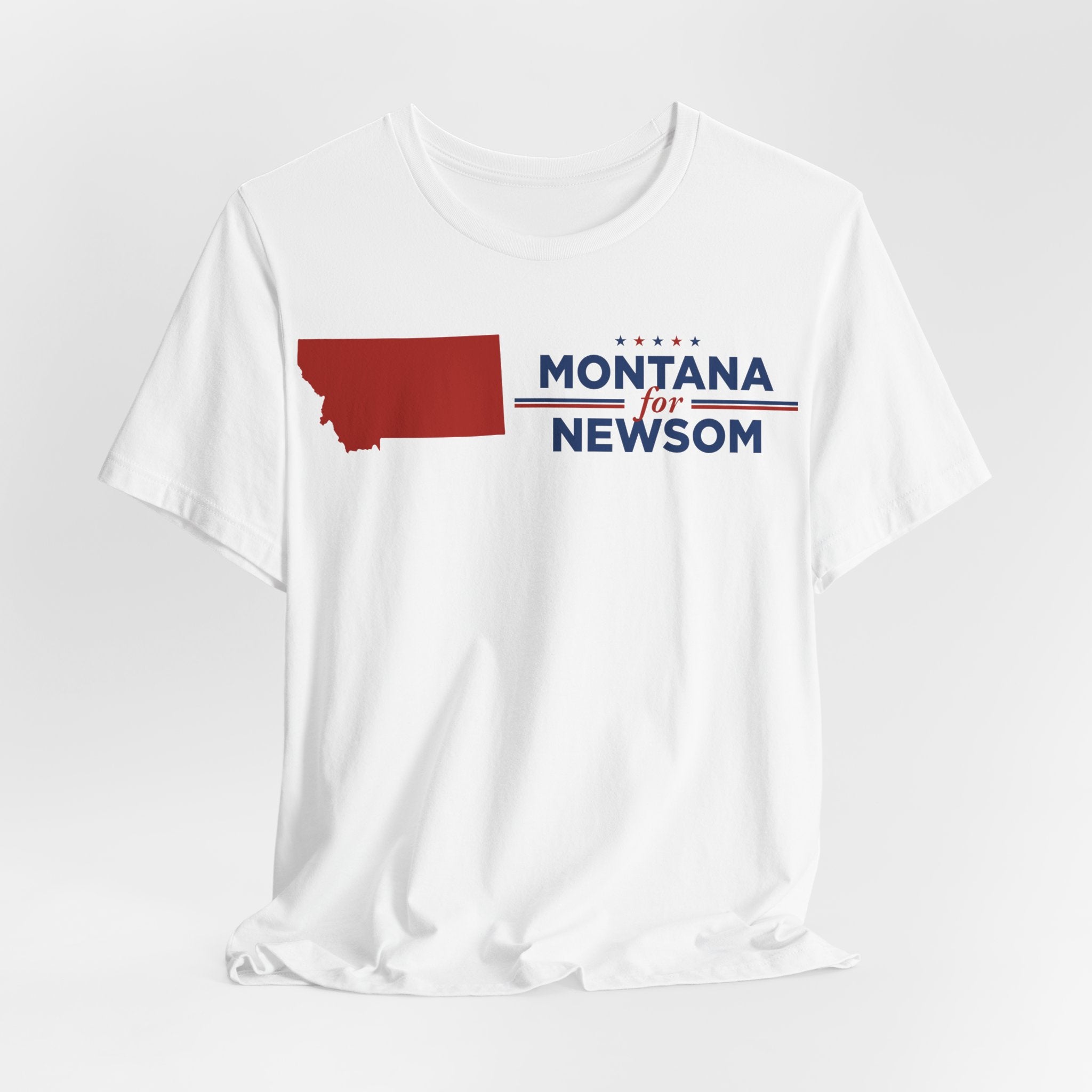 Montana for Gavin Newsom for President Campaign T-Shirt 2028