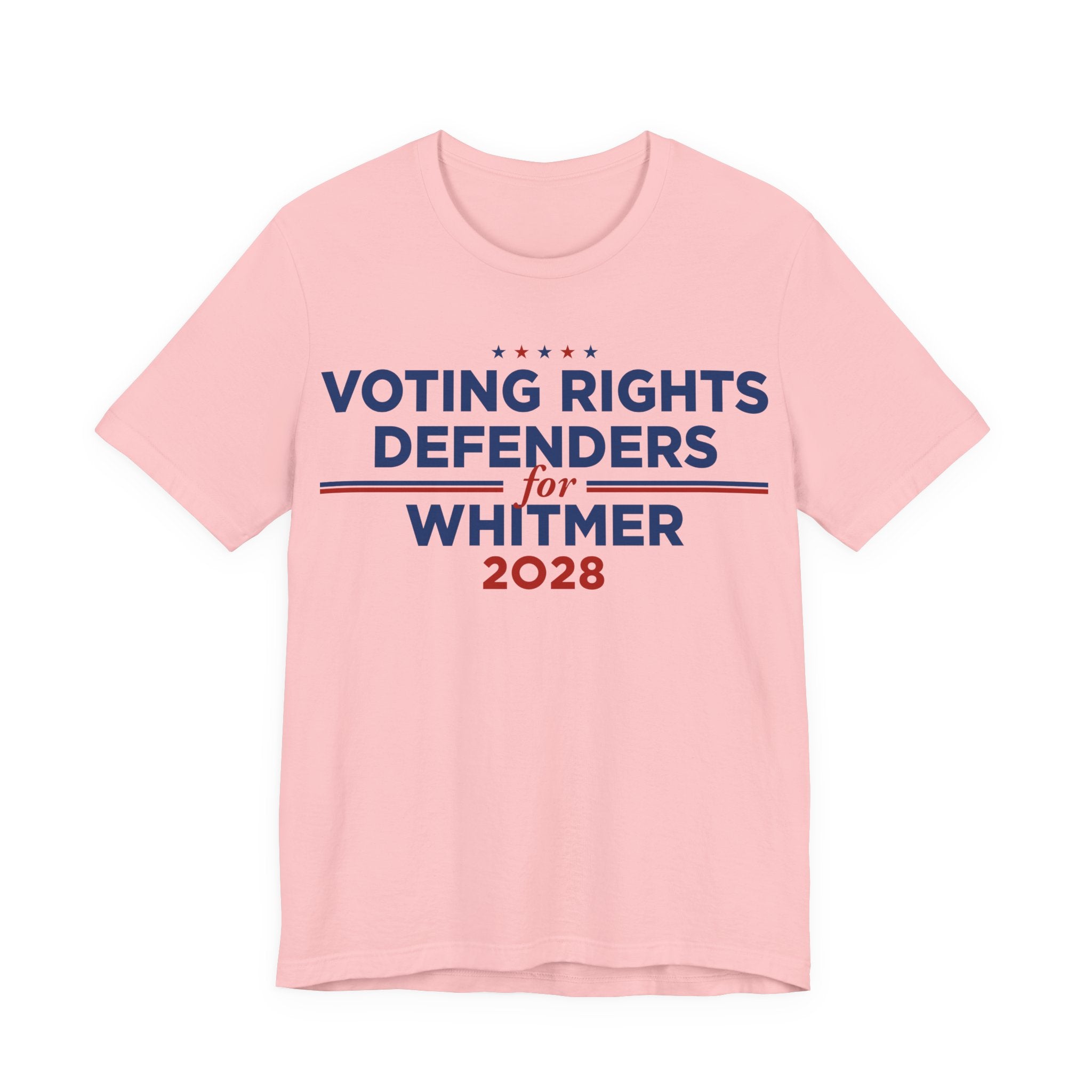 Voting Rights Defenders for Gretchen Whitmer for President Campaign T-Shirt 2028