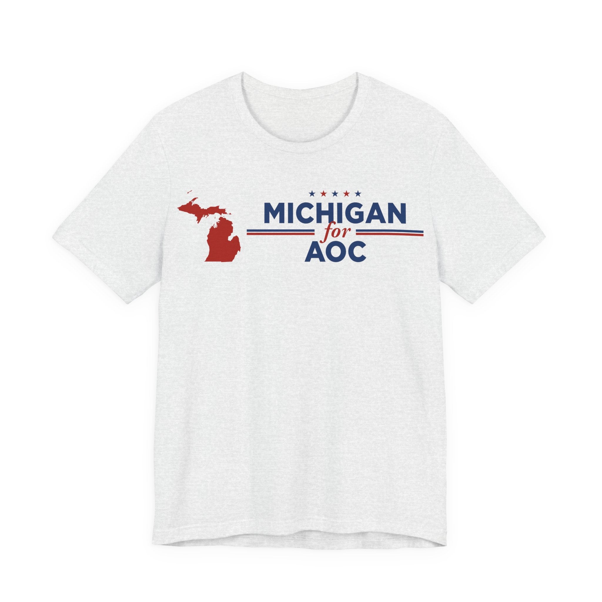 Michigan for AOC for President Campaign T-Shirt 2028