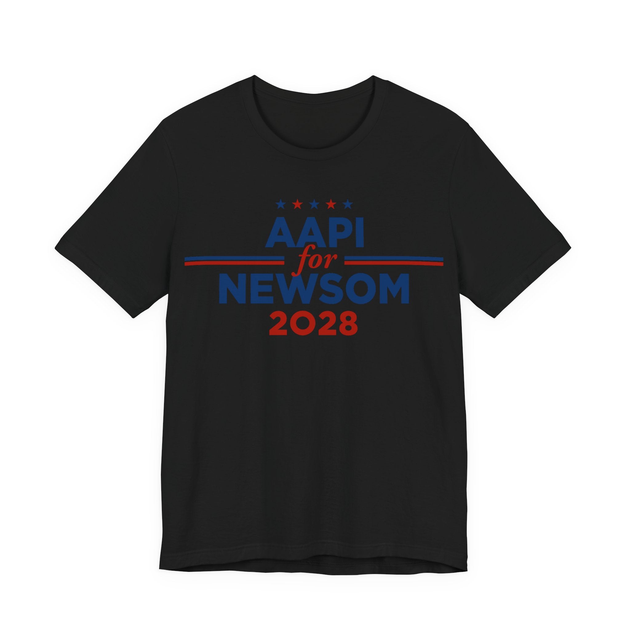 AAPI Asian American and Pacific Islander for Gavin Newsom Campaign T-Shirt for President 2028