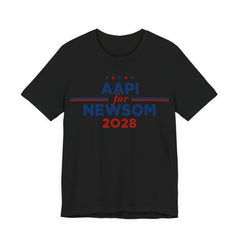 AAPI Asian American and Pacific Islander for Gavin Newsom Campaign T-Shirt for President 2028