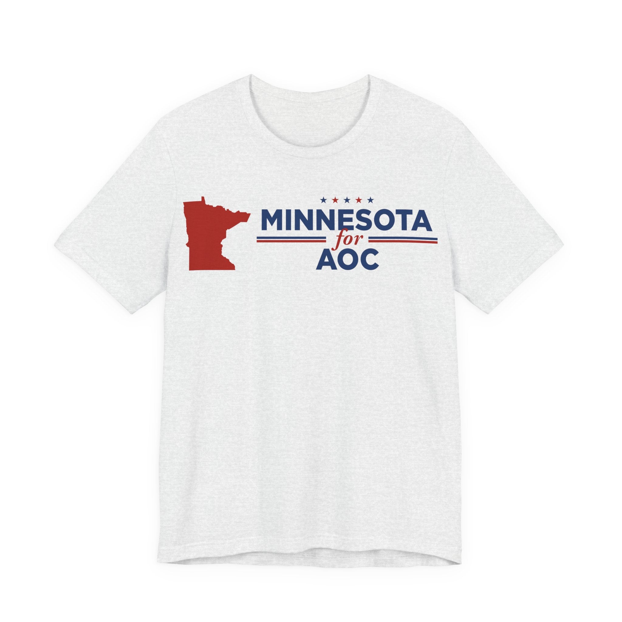 Minnesota for AOC for President Campaign T-Shirt 2028