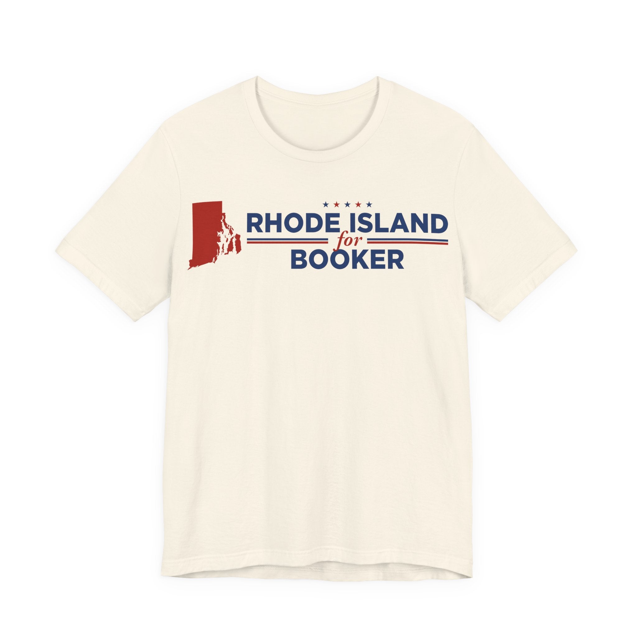Rhode Island for Cory Booker for President Campaign T-Shirt 2028