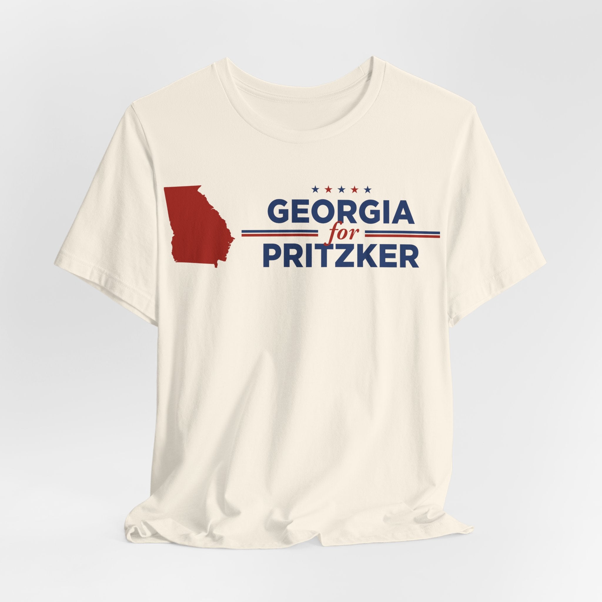 Georgia for J.B. Pritzker for President Campaign T-Shirt 2028