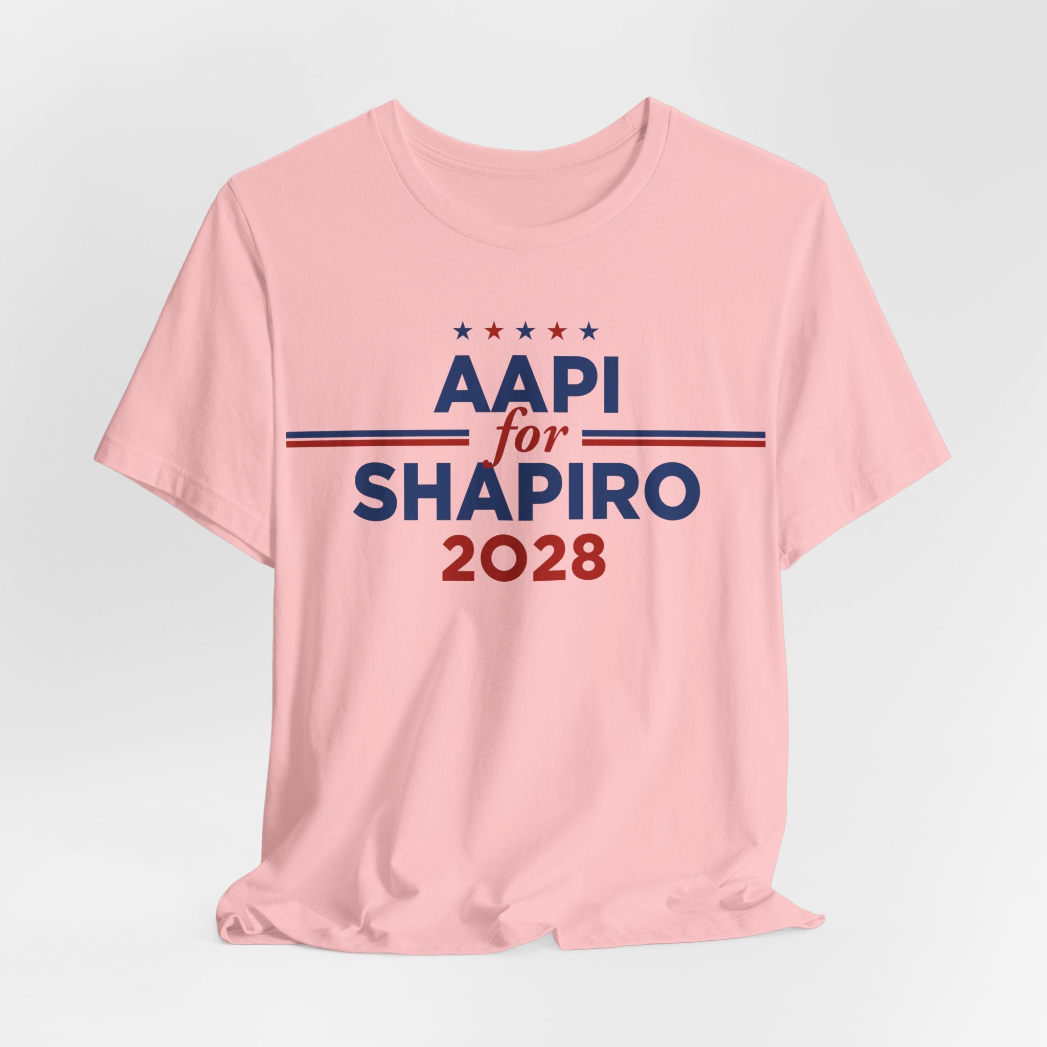 AAPI Asian American and Pacific Islander for Josh Shapiro Campaign T-Shirt for President 2028