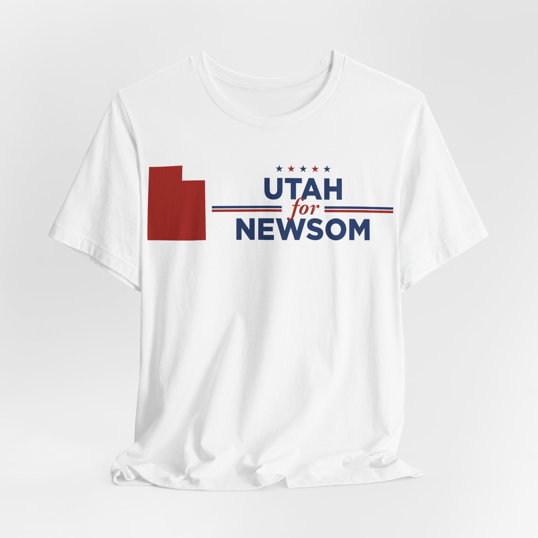 Utah for Gavin Newsom for President Campaign T-Shirt 2028