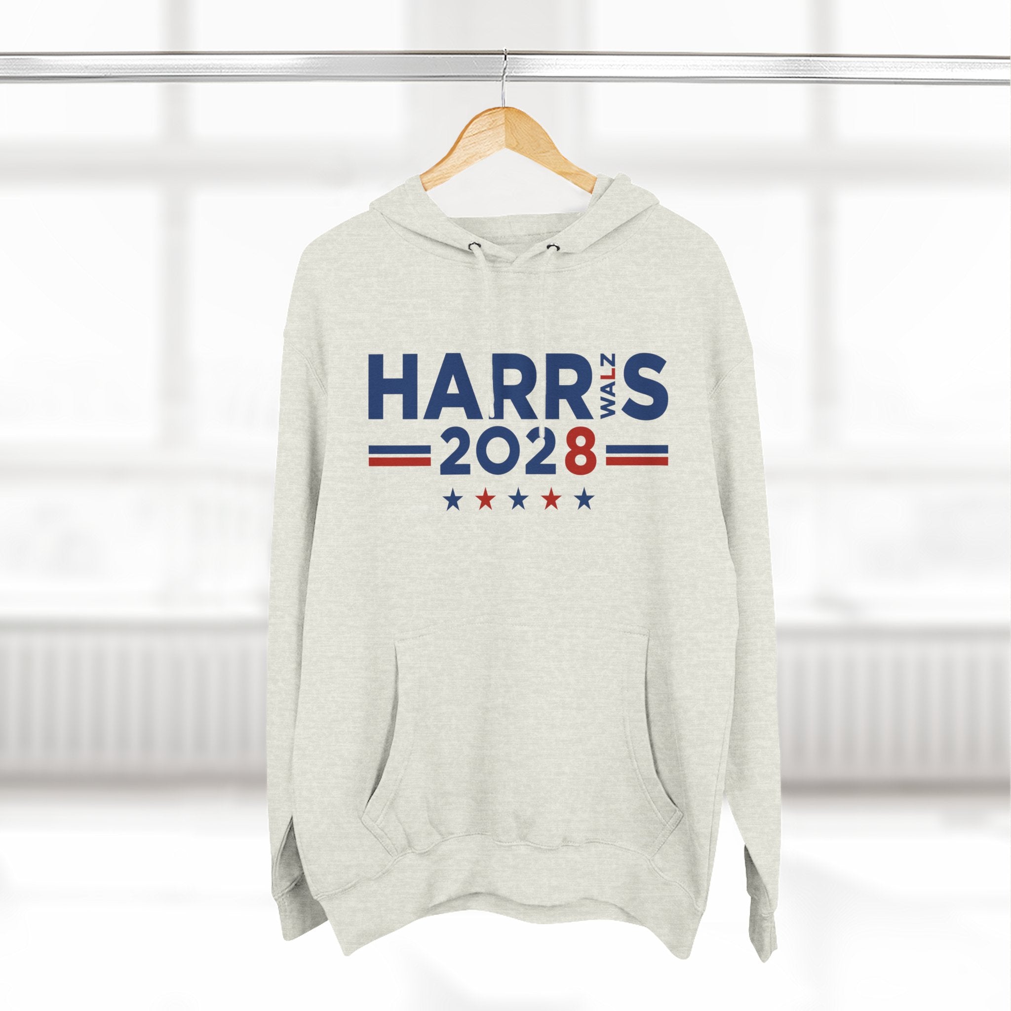 Premium Kamala Harris Tim Walz 2028 Pullover Hoodie