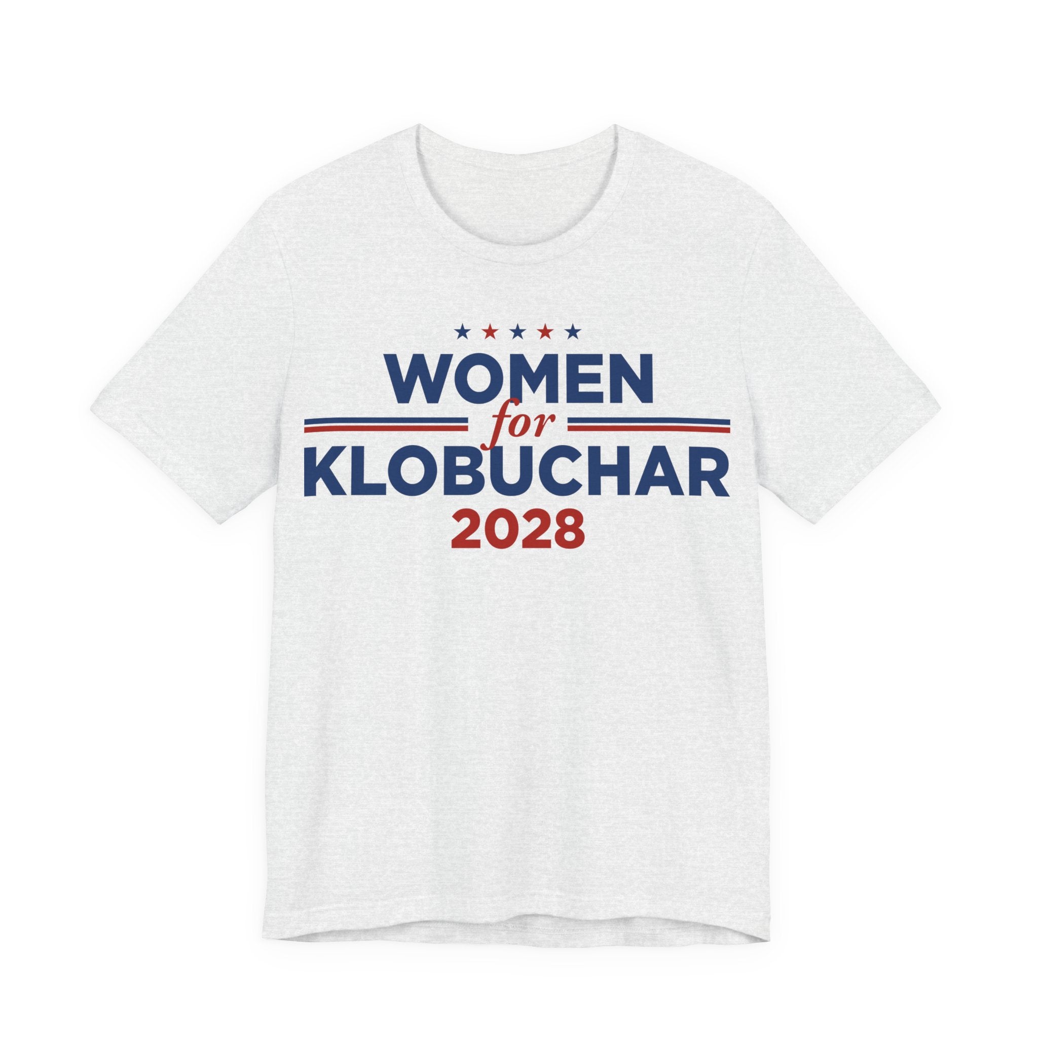 Women for Amy Klobuchar for President Campaign T-Shirt 2028