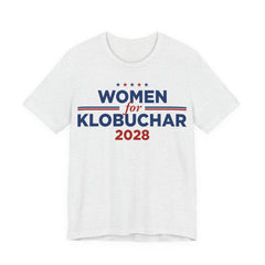 Women for Amy Klobuchar for President Campaign T-Shirt 2028