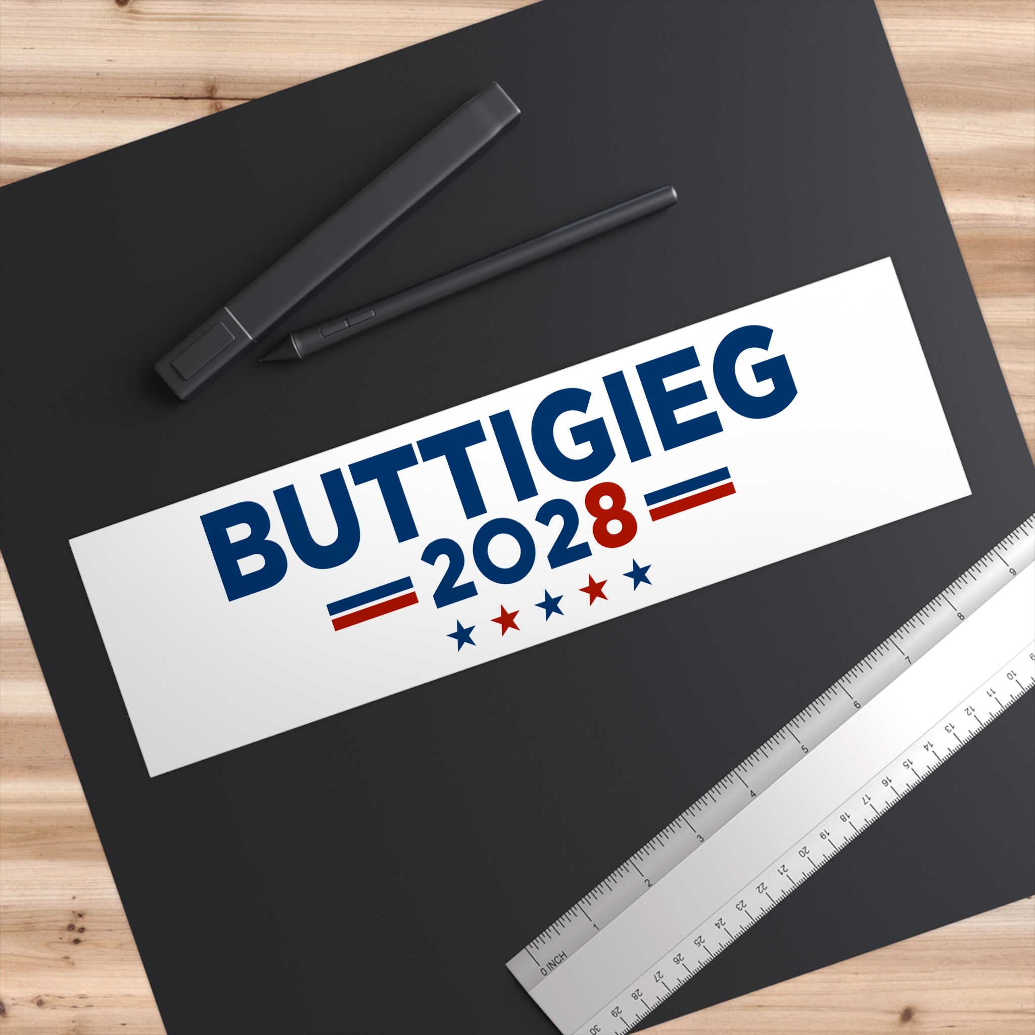 Pete Buttigieg 2028 Bumper Sticker — Political Campaign Sticker