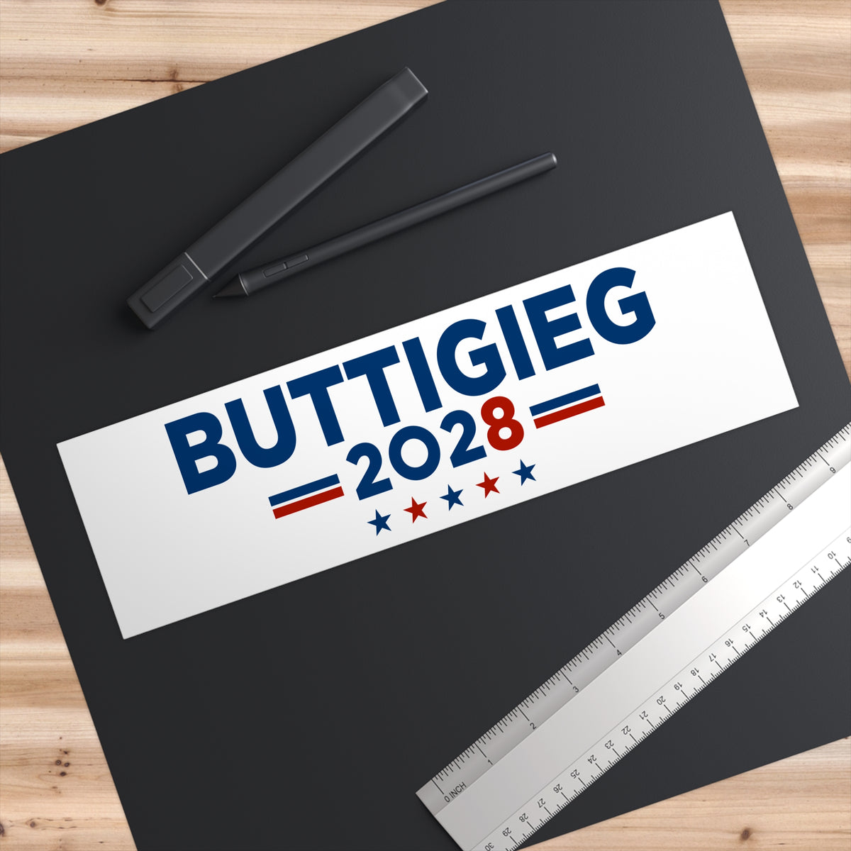 Pete Buttigieg 2028 Bumper Sticker — Political Campaign Sticker