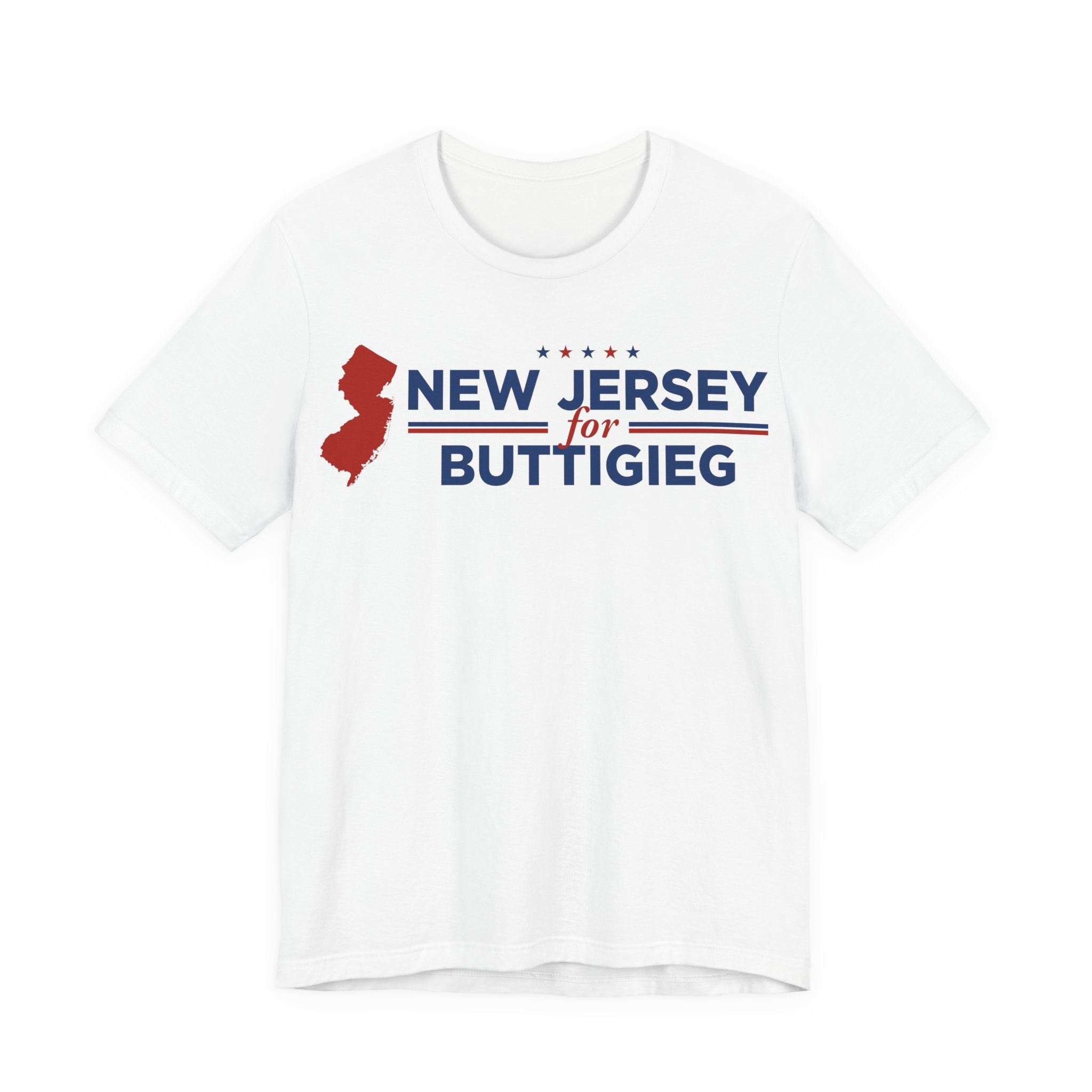 New Jersey for Pete Buttigieg for President Campaign T-Shirt 2028