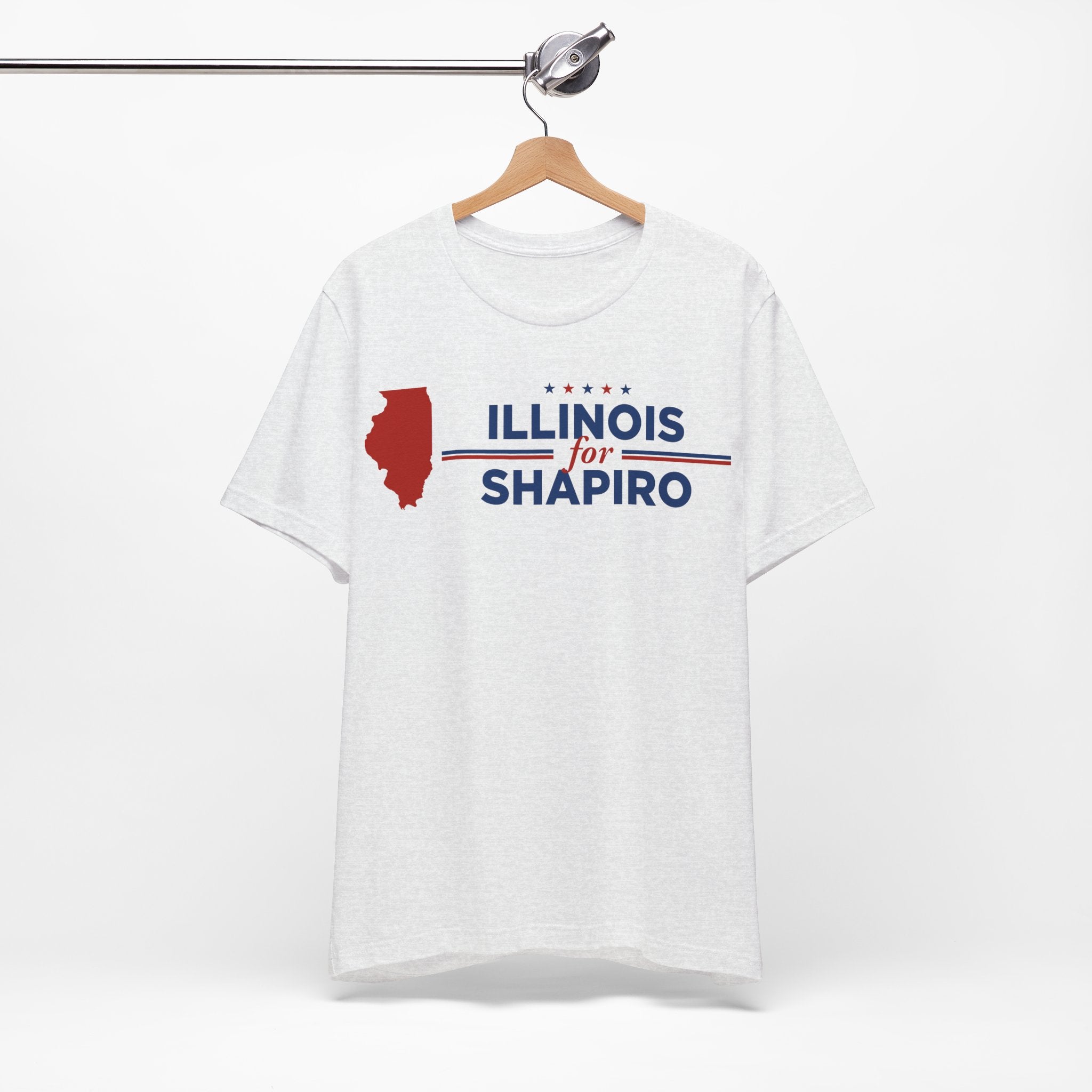Illinois for Josh Shapiro for President Campaign T-Shirt 2028