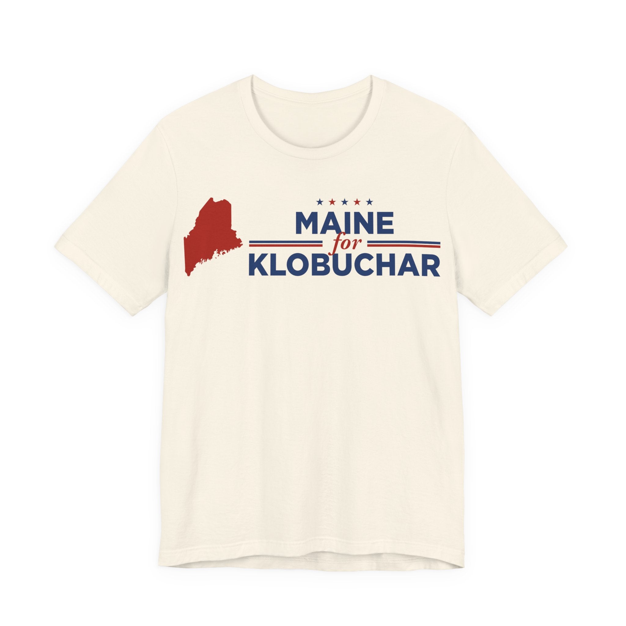 Maine for Amy Klobuchar for President Campaign T-Shirt 2028