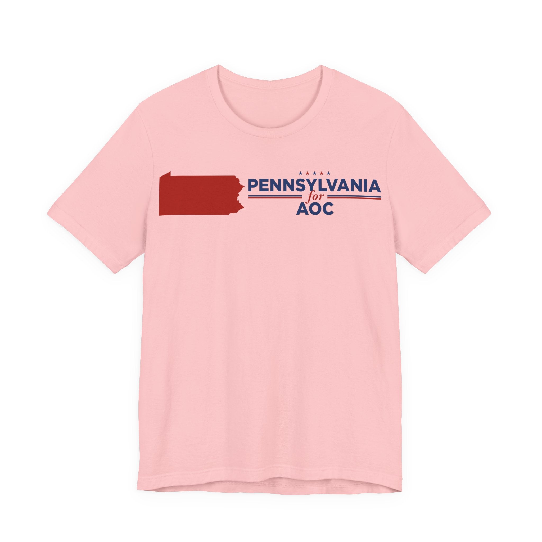 Pennsylvania for AOC for President Campaign T-Shirt 2028