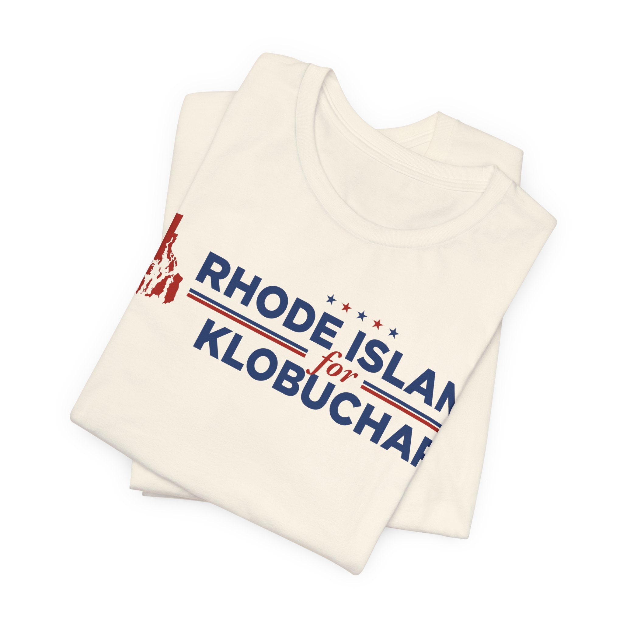 Rhode Island for Amy Klobuchar for President Campaign T-Shirt 2028