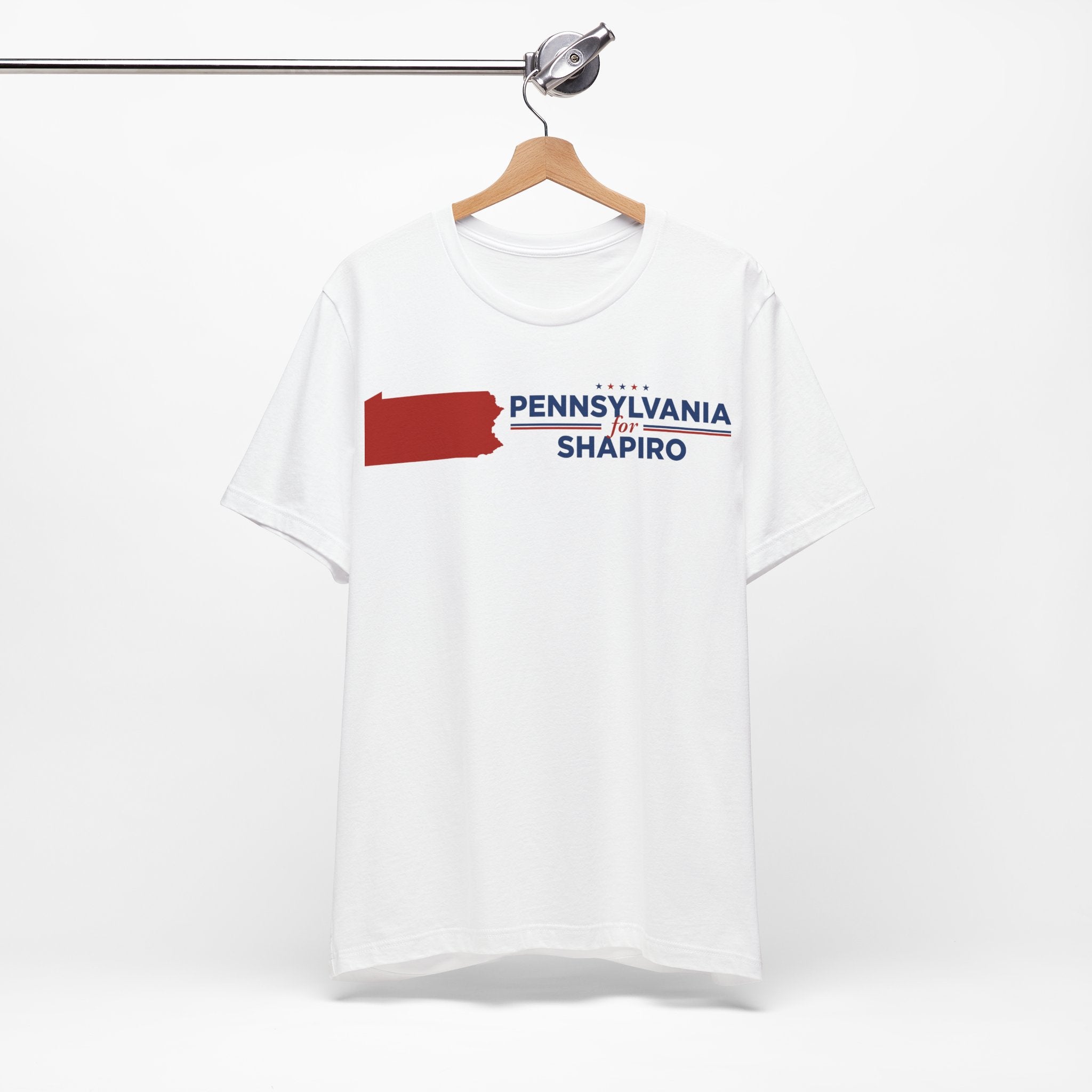 Pennsylvania for Josh Shapiro for President Campaign T-Shirt 2028