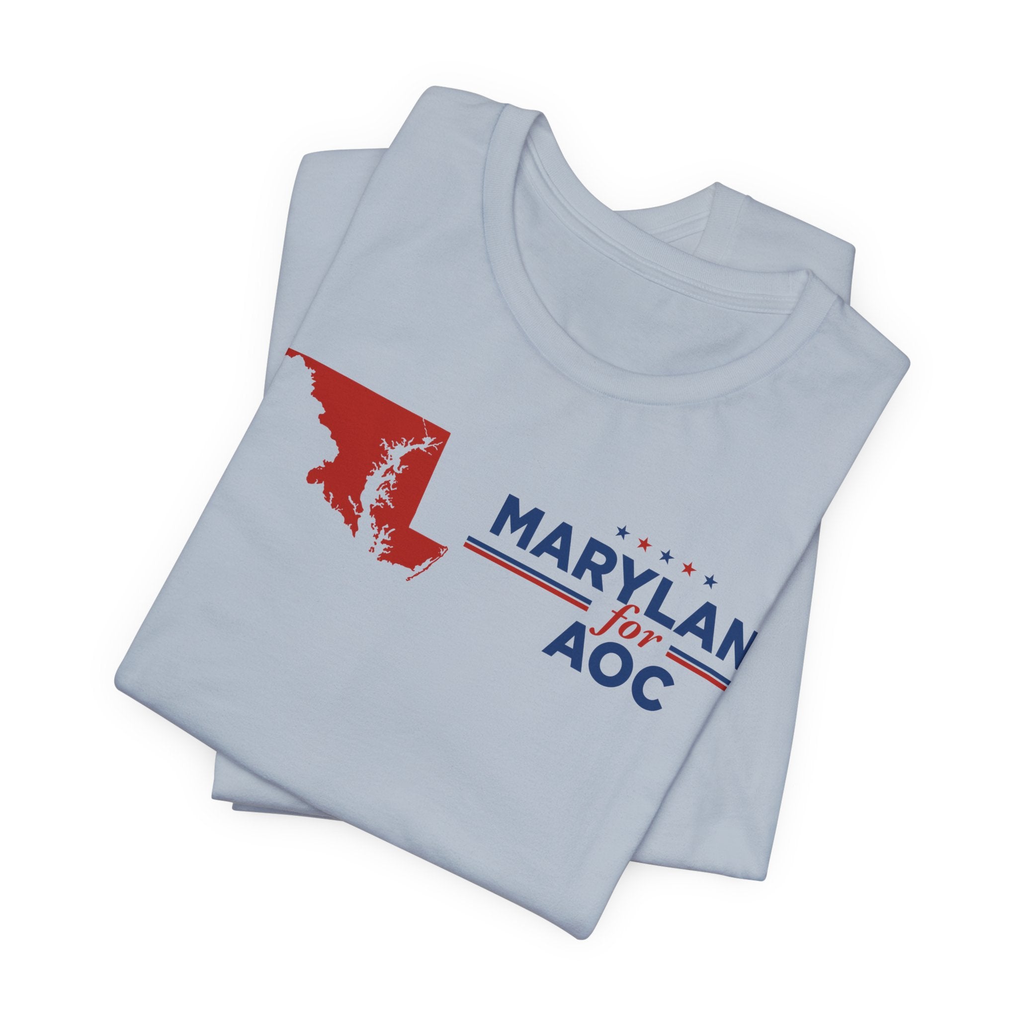 Maryland for AOC for President Campaign T-Shirt 2028