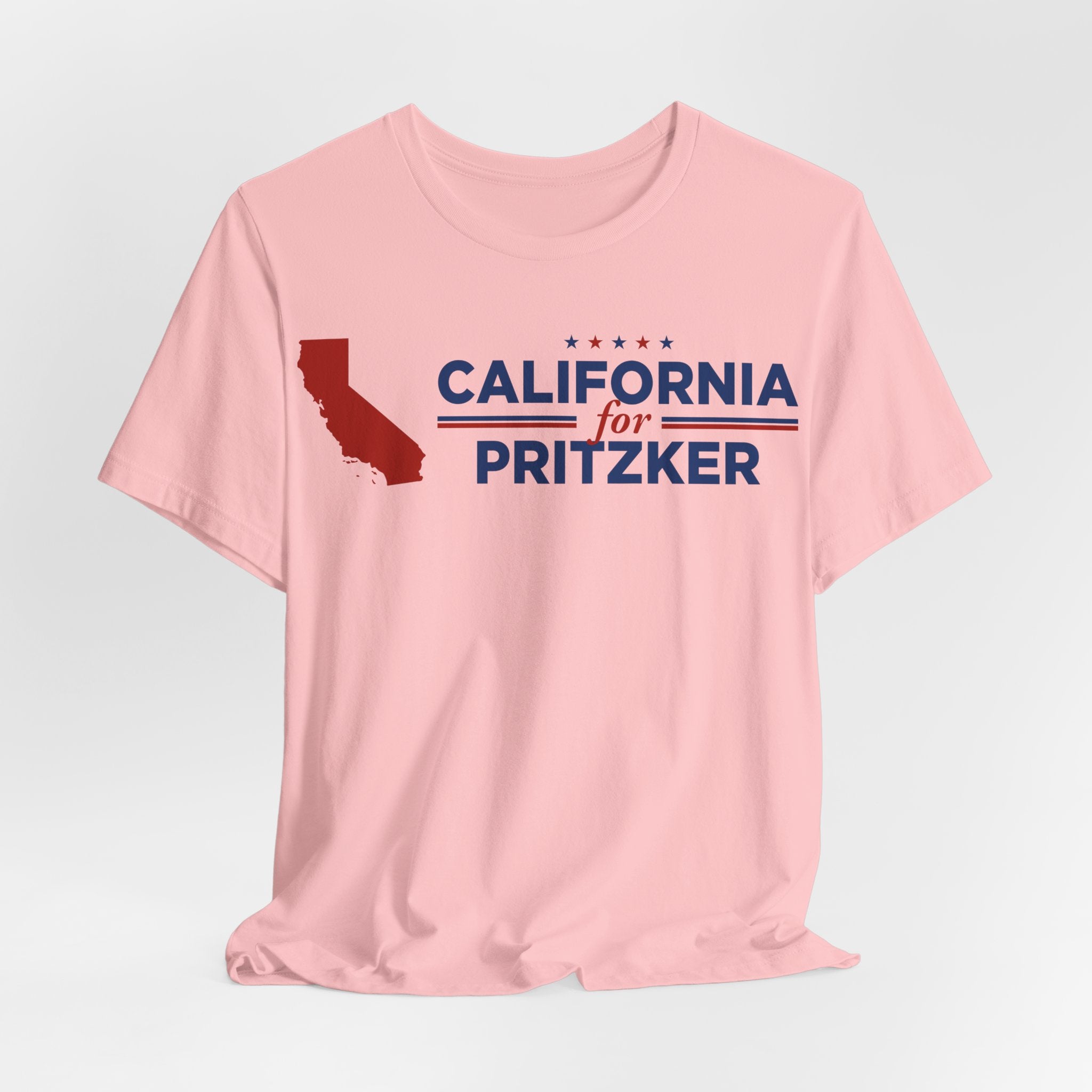 California for J.B. Pritzker for President Campaign T-Shirt 2028