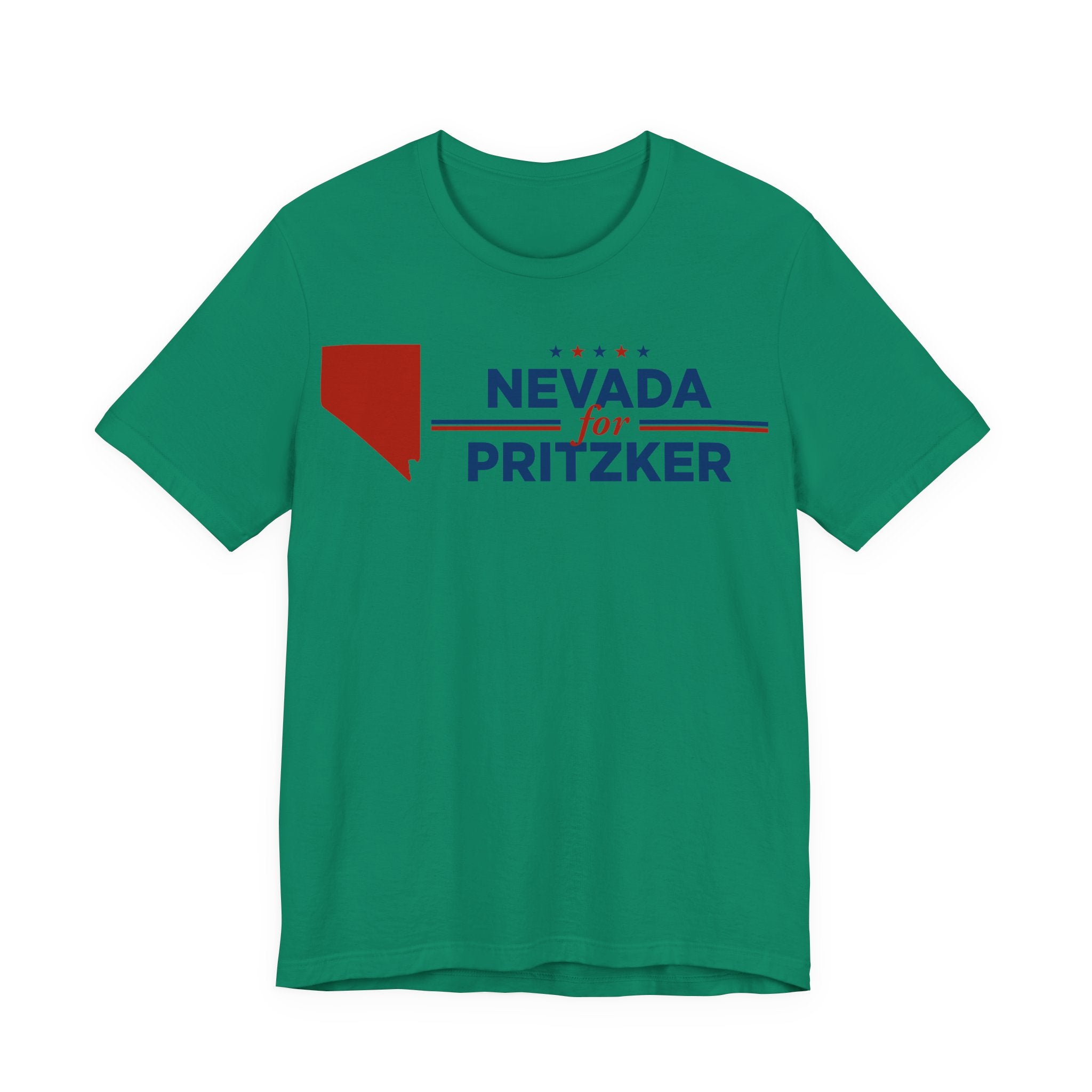 Nevada for J.B. Pritzker for President Campaign T-Shirt 2028