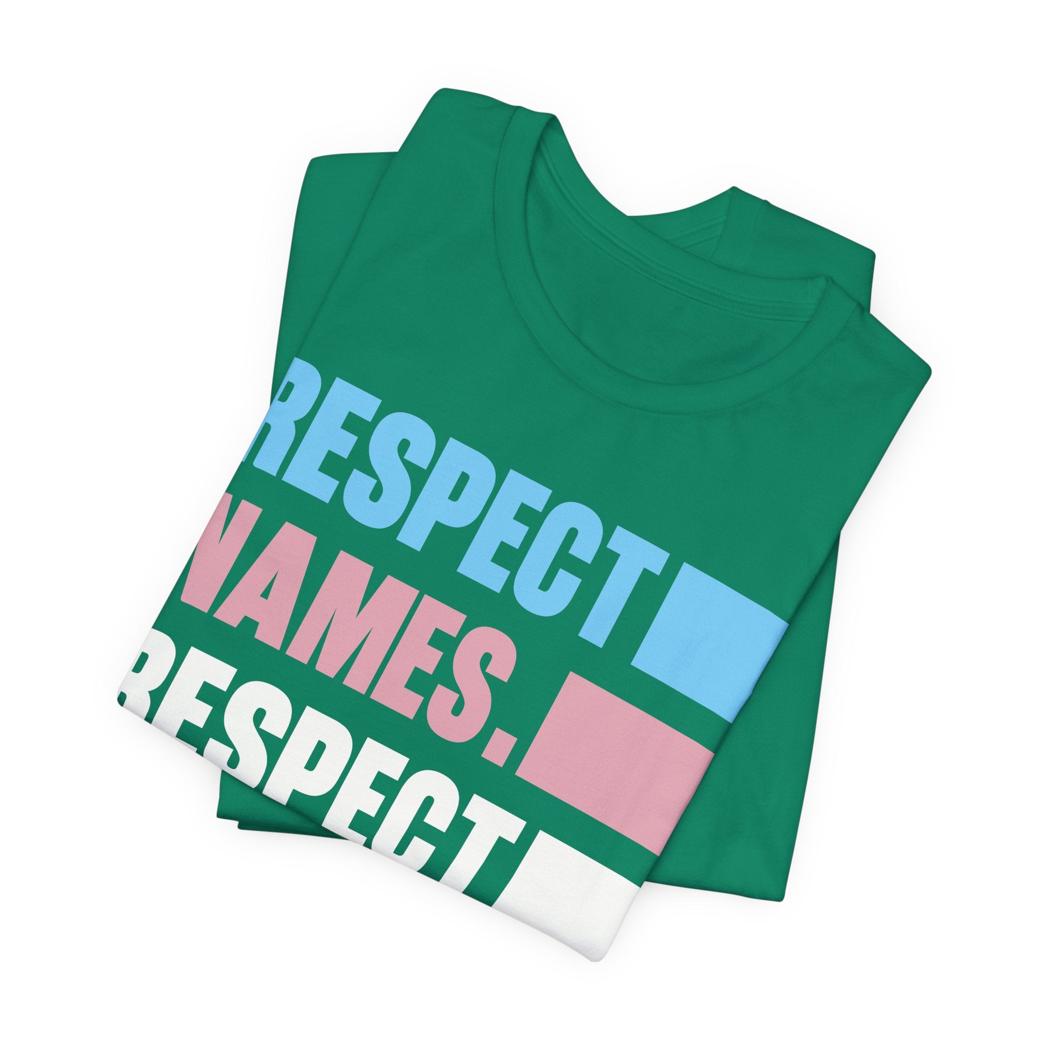 Respect Names, Respect Pronouns T-Shirt