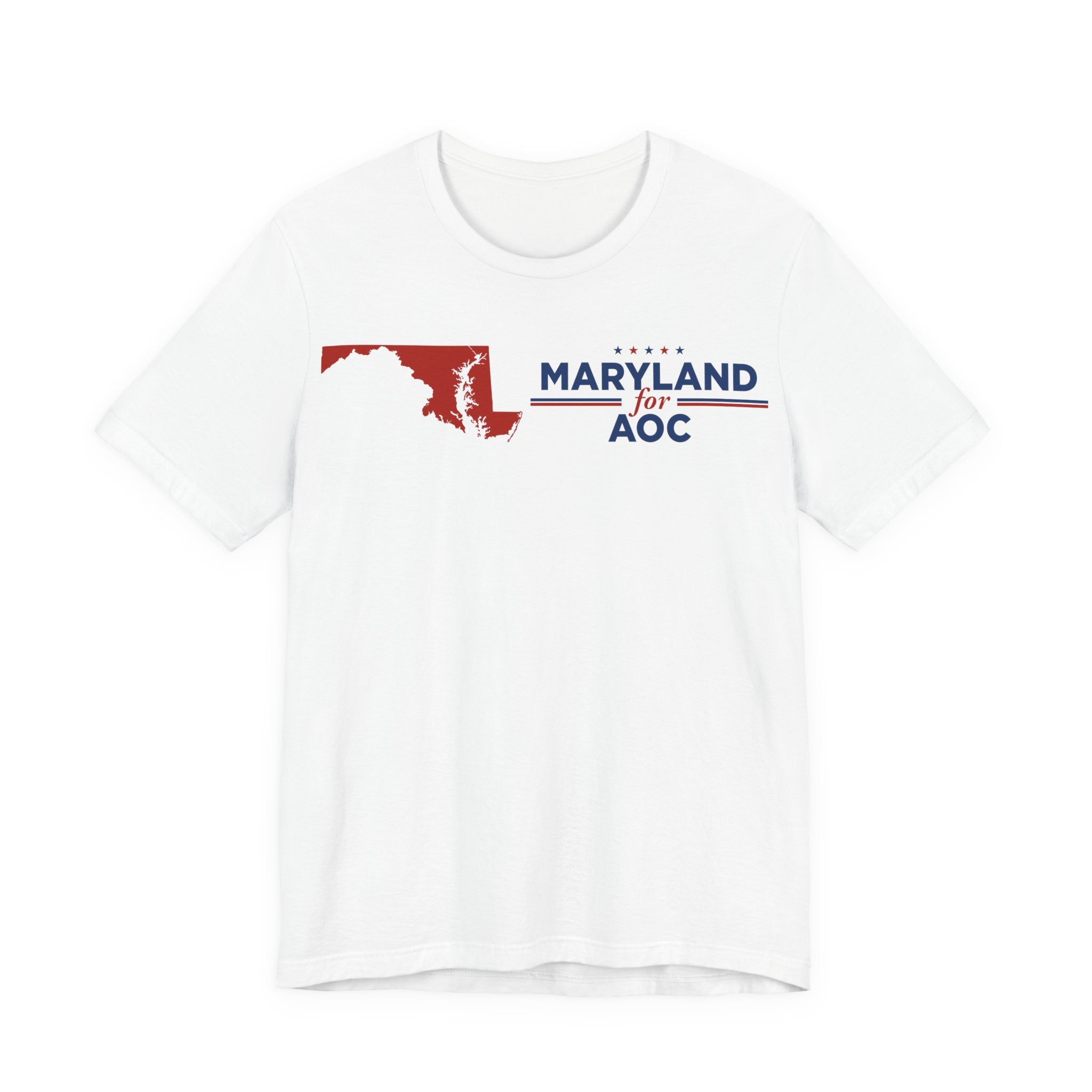 Maryland for AOC for President Campaign T-Shirt 2028