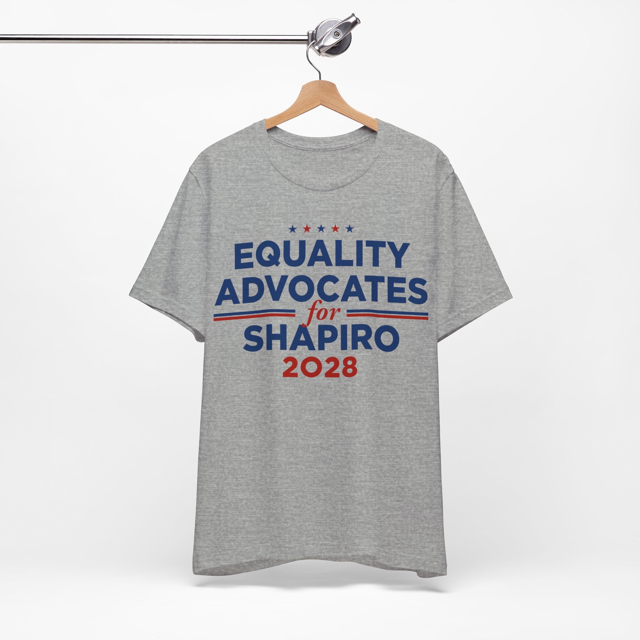 Equality Advocates for Josh Shapiro for President Campaign T-Shirt 2028