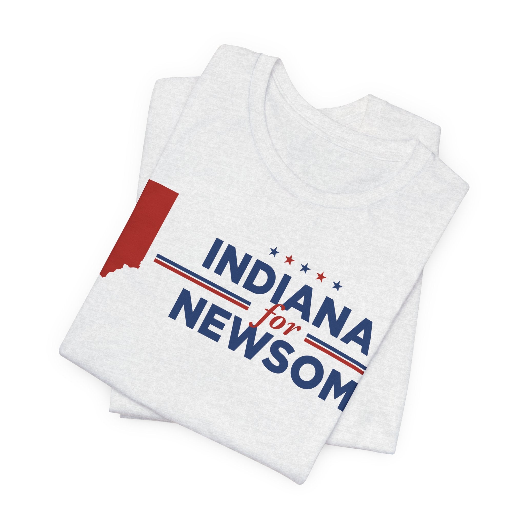 Indiana for Gavin Newsom for President Campaign T-Shirt 2028