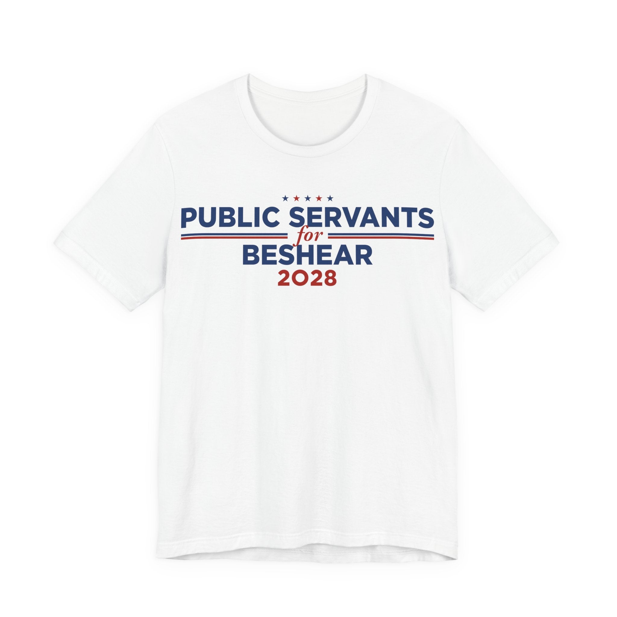 Public Servants for Andy Beshear for President Campaign T-Shirt 2028