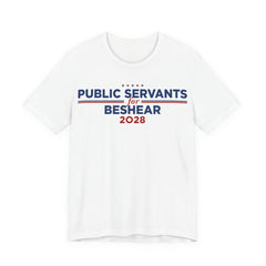 Public Servants for Andy Beshear for President Campaign T-Shirt 2028