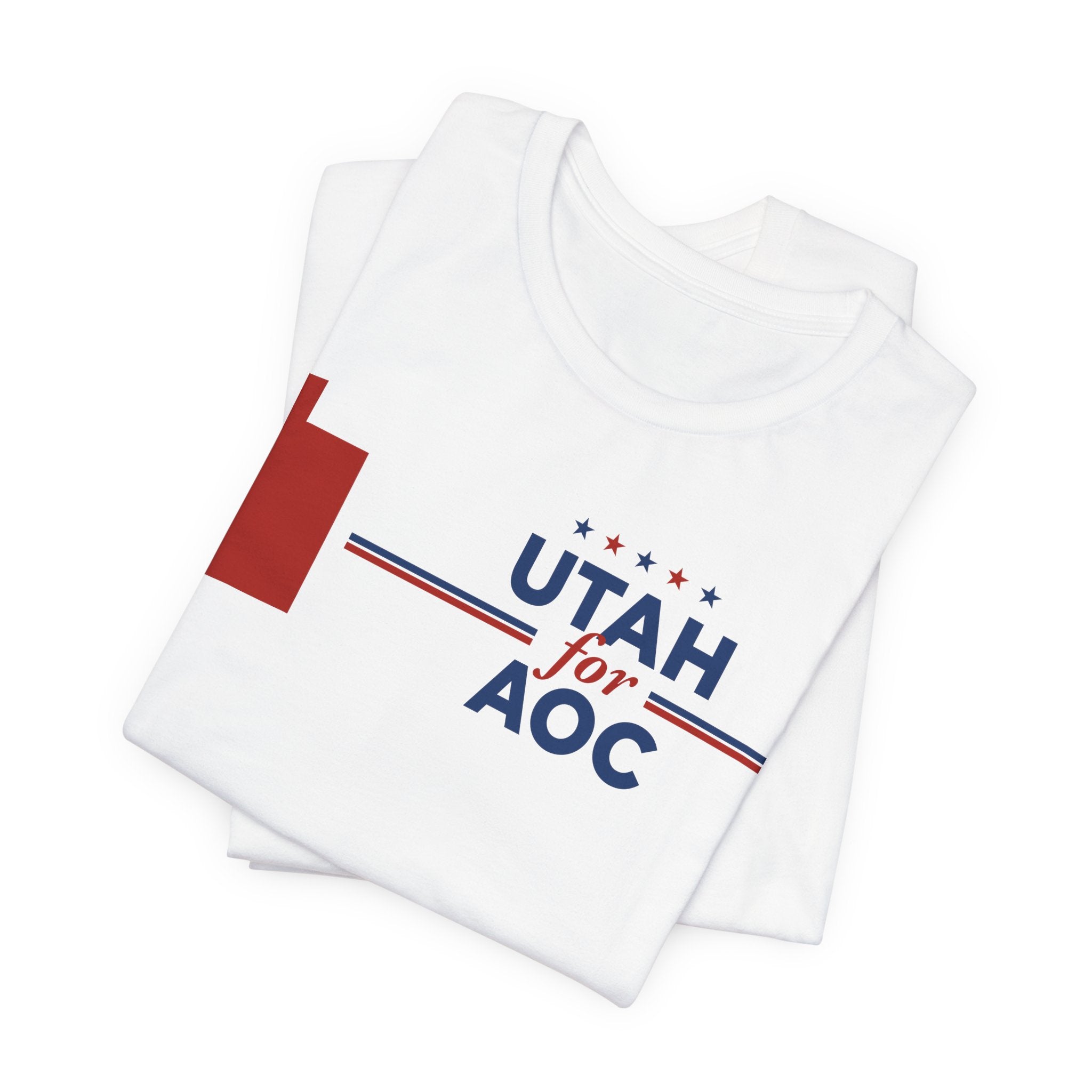 Utah for AOC for President Campaign T-Shirt 2028