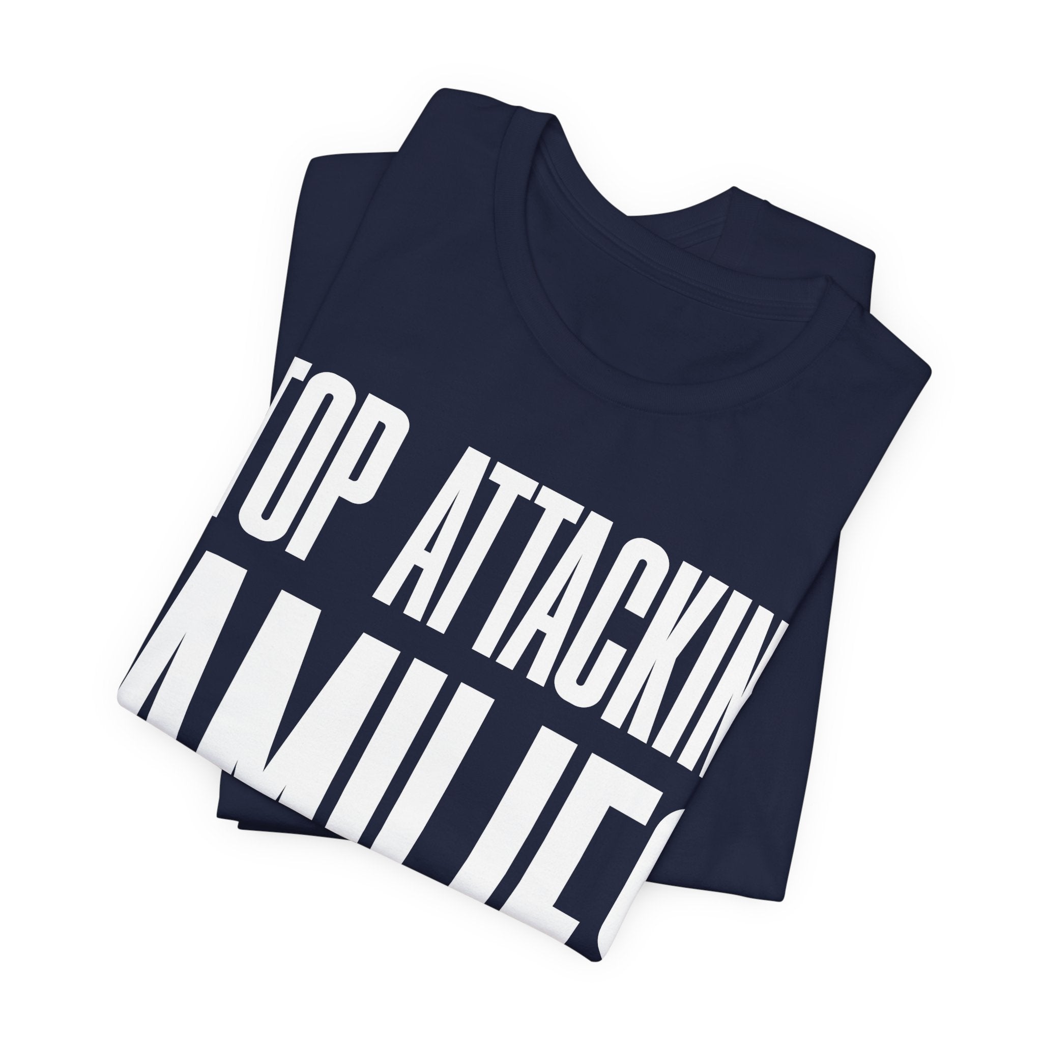 Stop Attacking Families T-Shirt | Protect Queer & Immigrant Families | LGBTQ+ & Immigration Rights Protest Tee