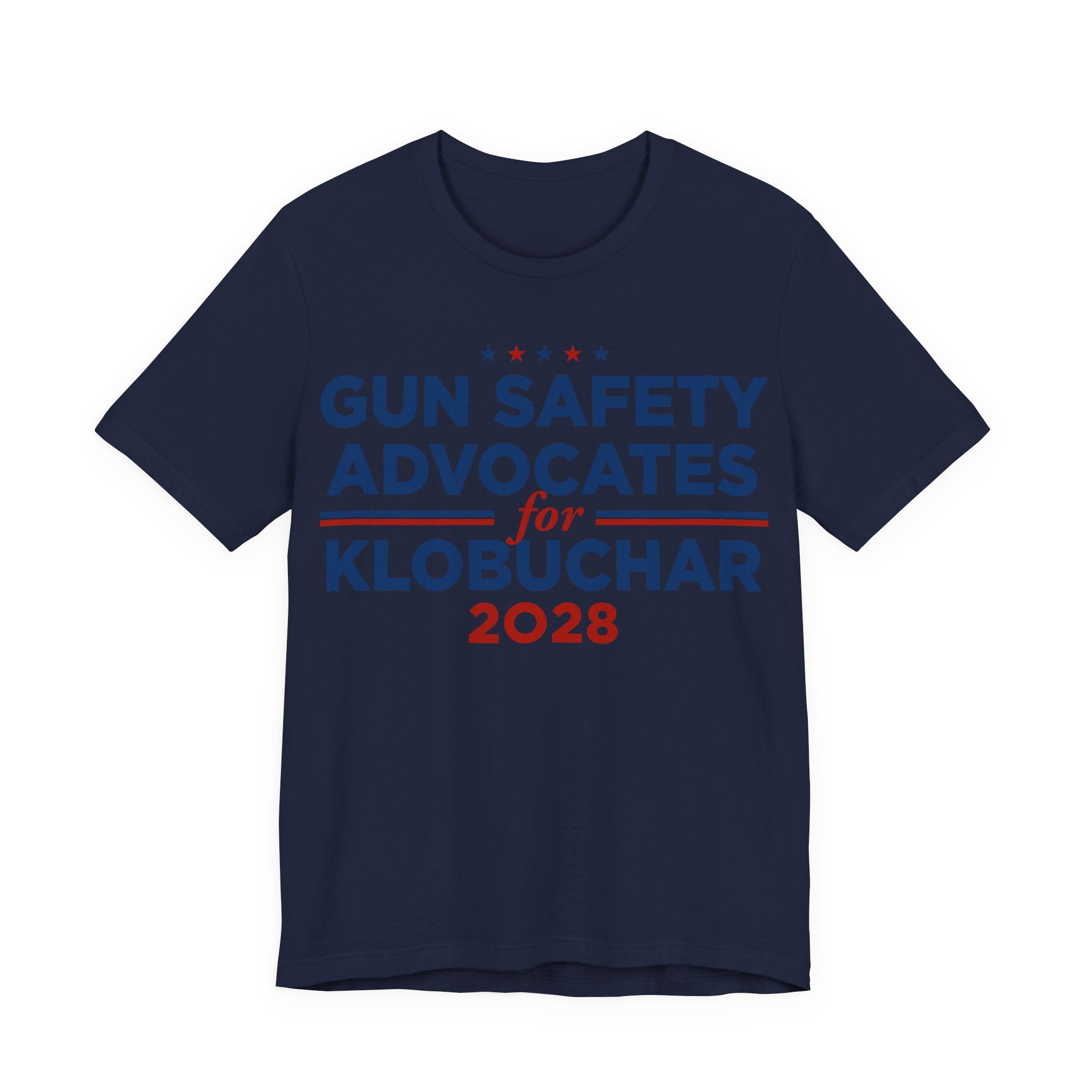 Gun Safety Advocates for Amy Klobuchar for President Campaign T-Shirt 2028