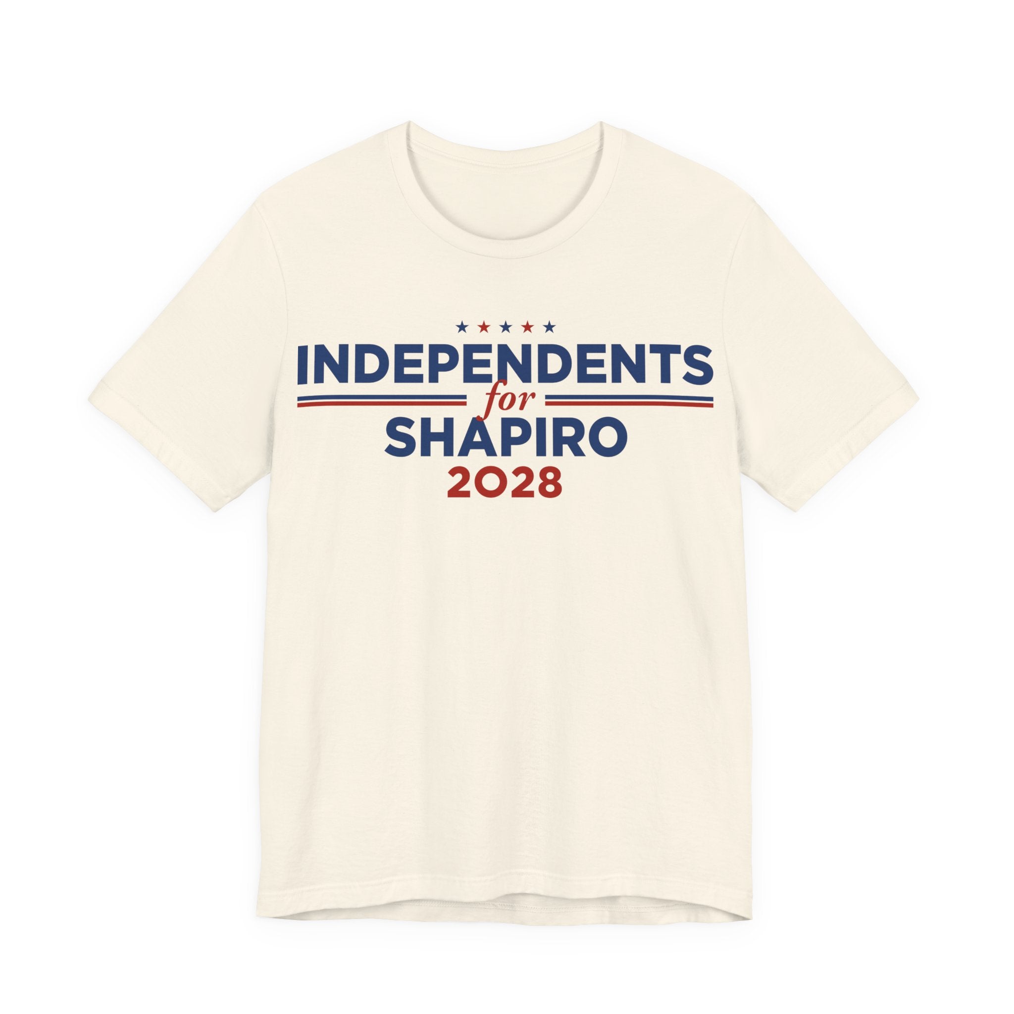 Independents for Josh Shapiro for President Campaign T-Shirt 2028