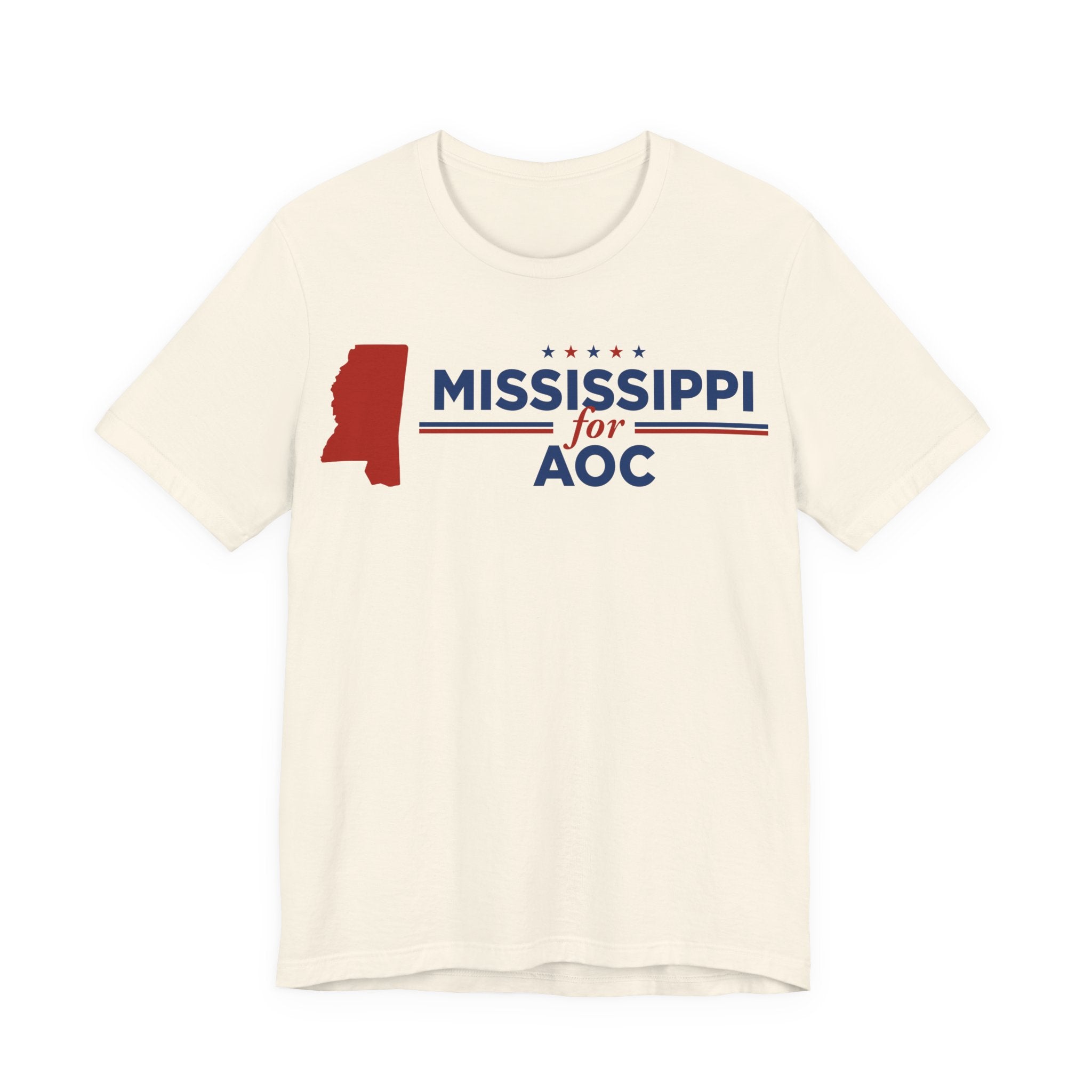 Mississippi for AOC for President Campaign T-Shirt 2028