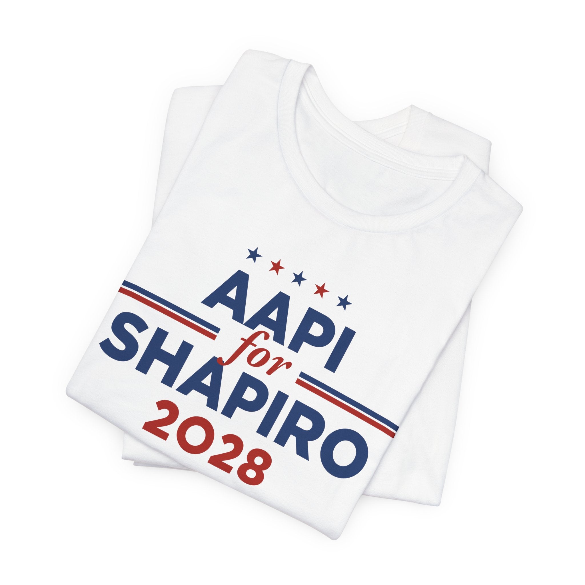 AAPI Asian American and Pacific Islander for Josh Shapiro Campaign T-Shirt for President 2028