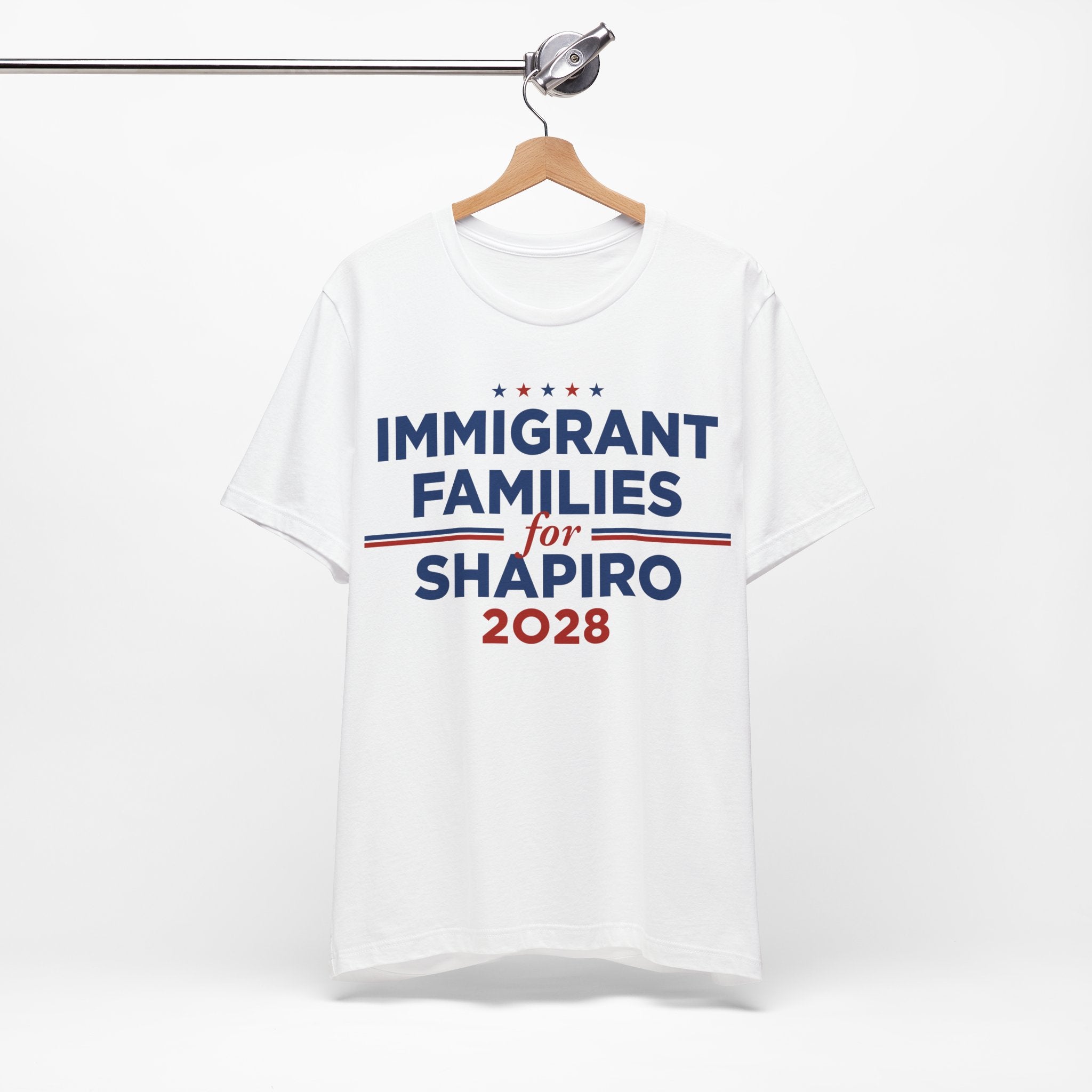 Immigrant Families for Josh Shapiro for President Campaign T-Shirt 2028