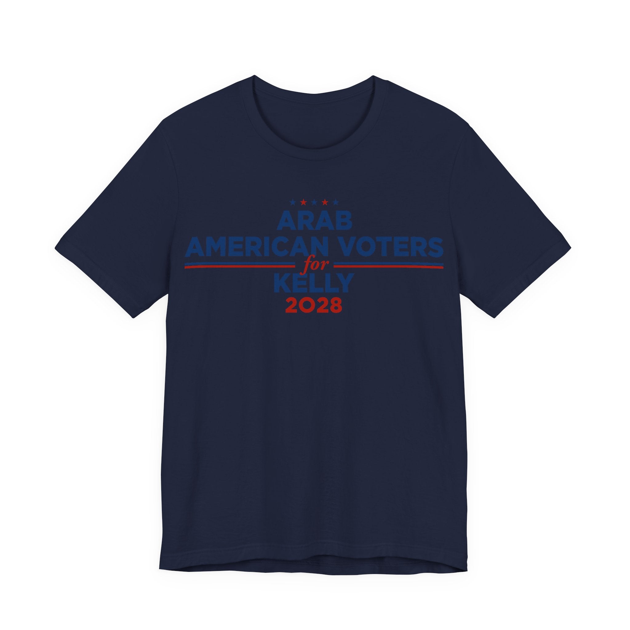 Arab American Voters for Mark Kelly for President Campaign T-Shirt 2028