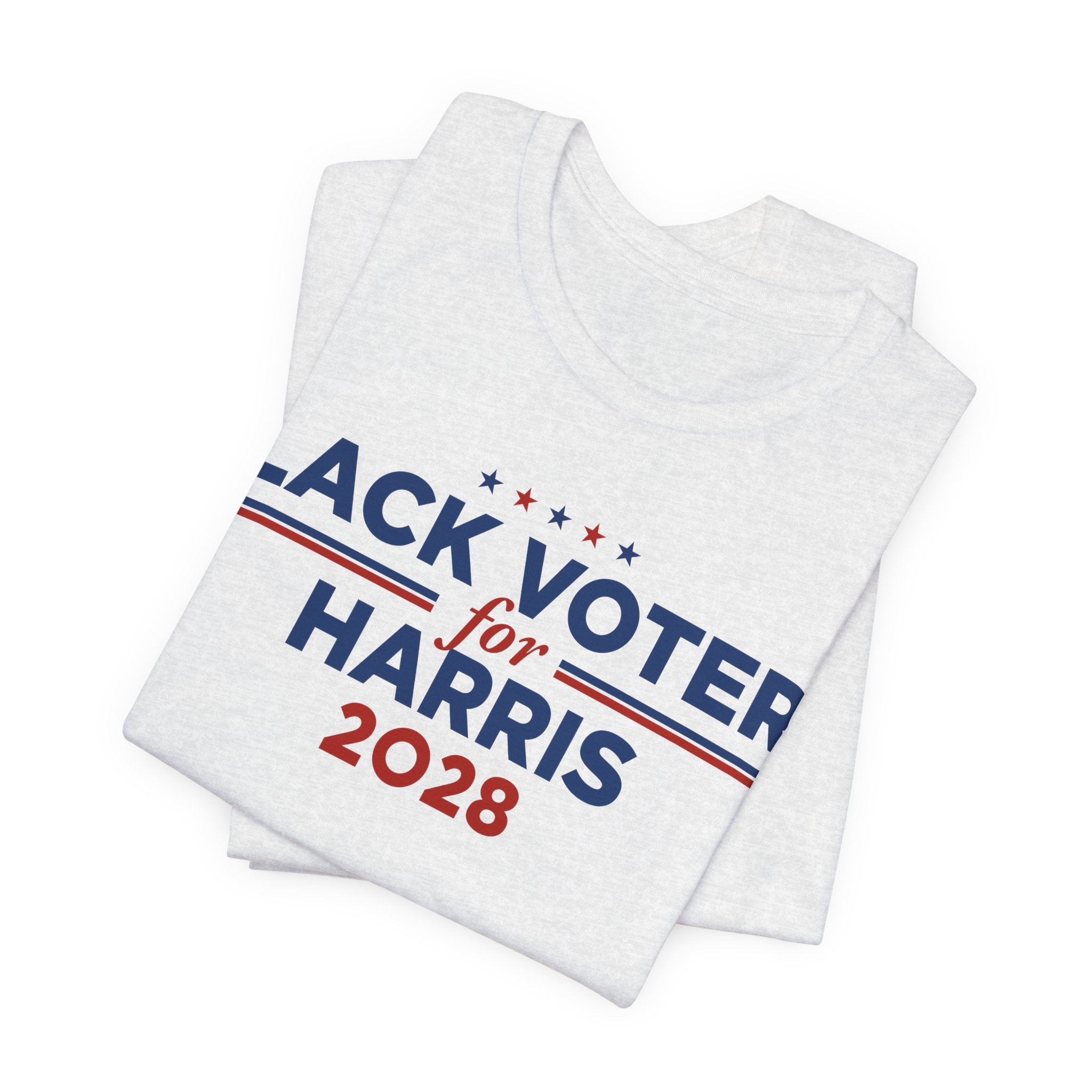 Black Voters for Kamala Harris Campaign T-Shirt for President 2028