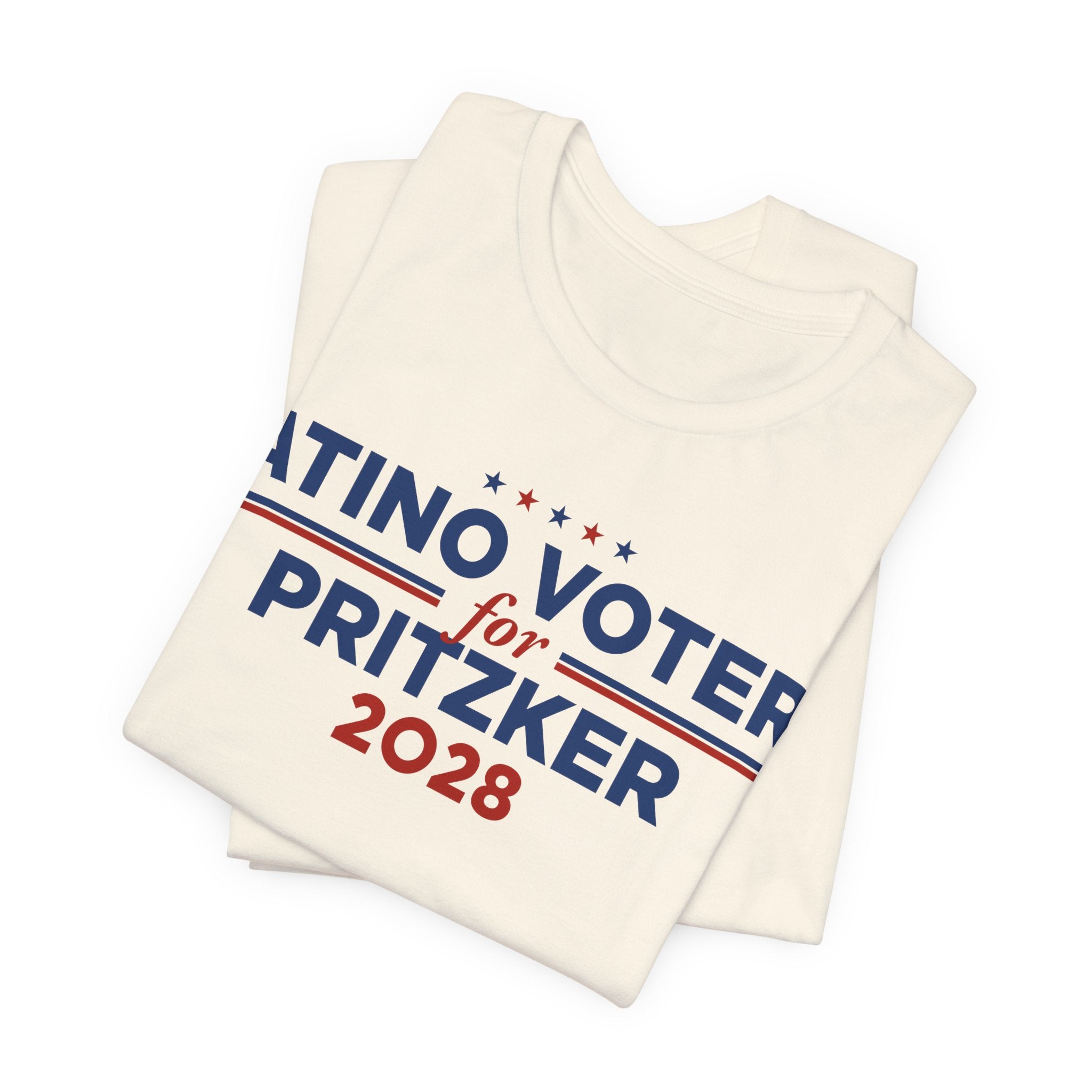 Latino Voters for J.B. Pritzker for President Campaign T-Shirt 2028