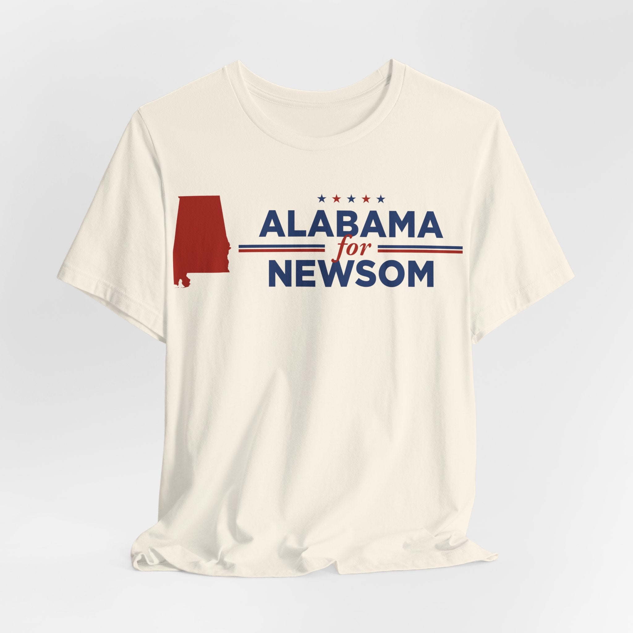 Alabama for Gavin Newsom for President Campaign T-Shirt 2028