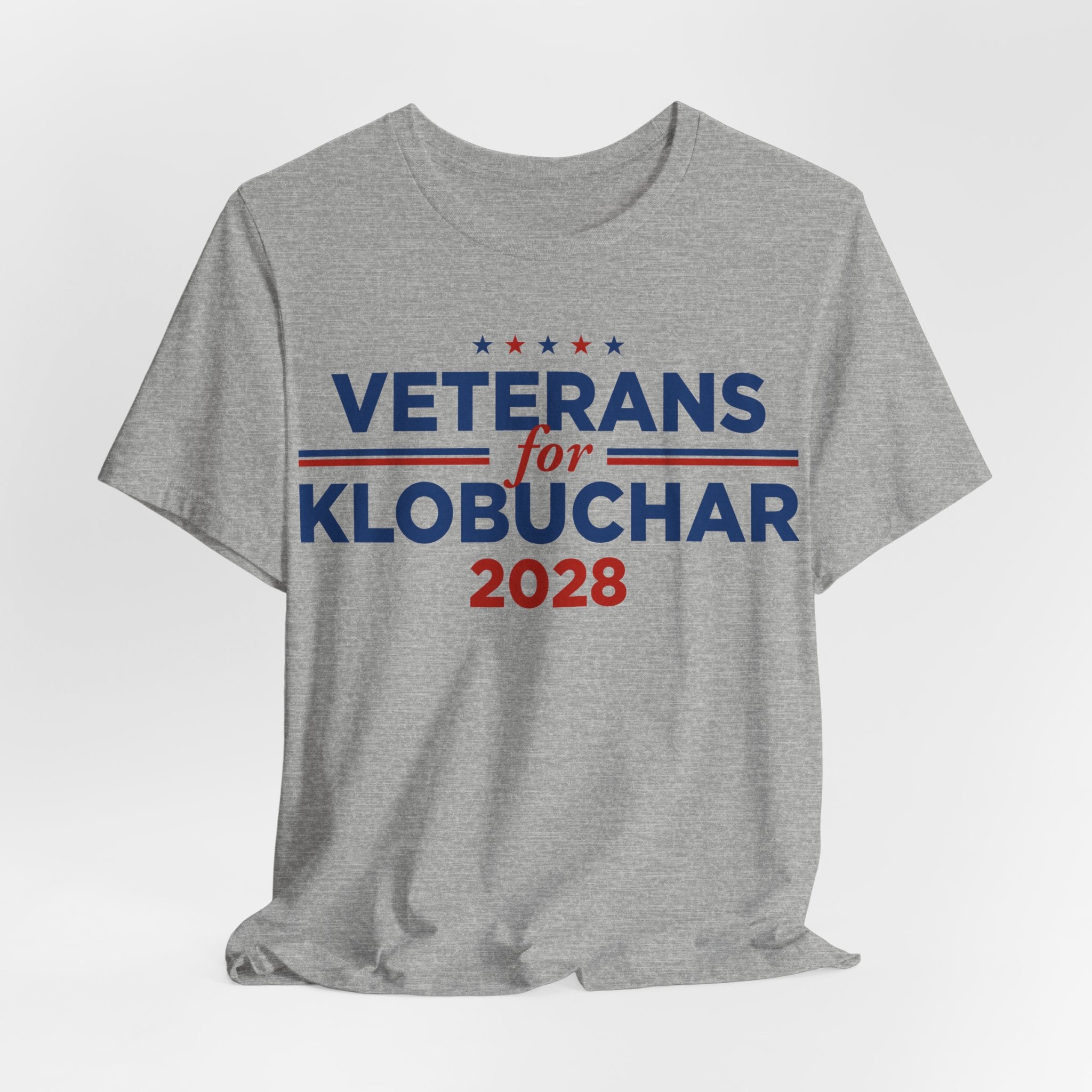 Veterans for Amy Klobuchar for President Campaign T-Shirt 2028