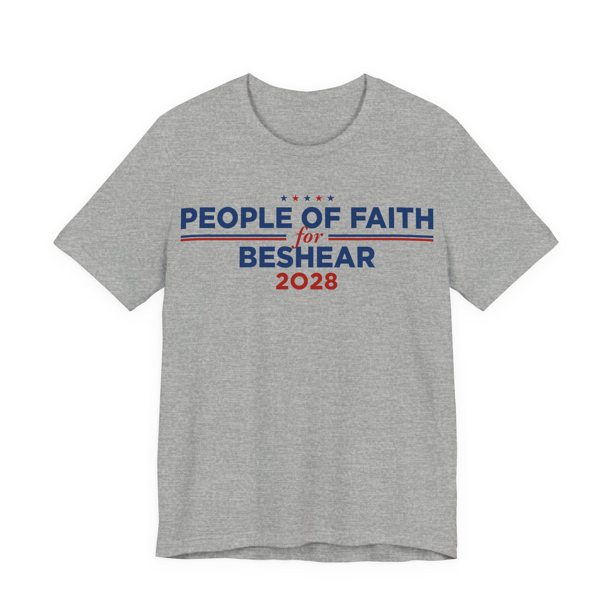 People of Faith for Andy Beshear for President Campaign T-Shirt 2028