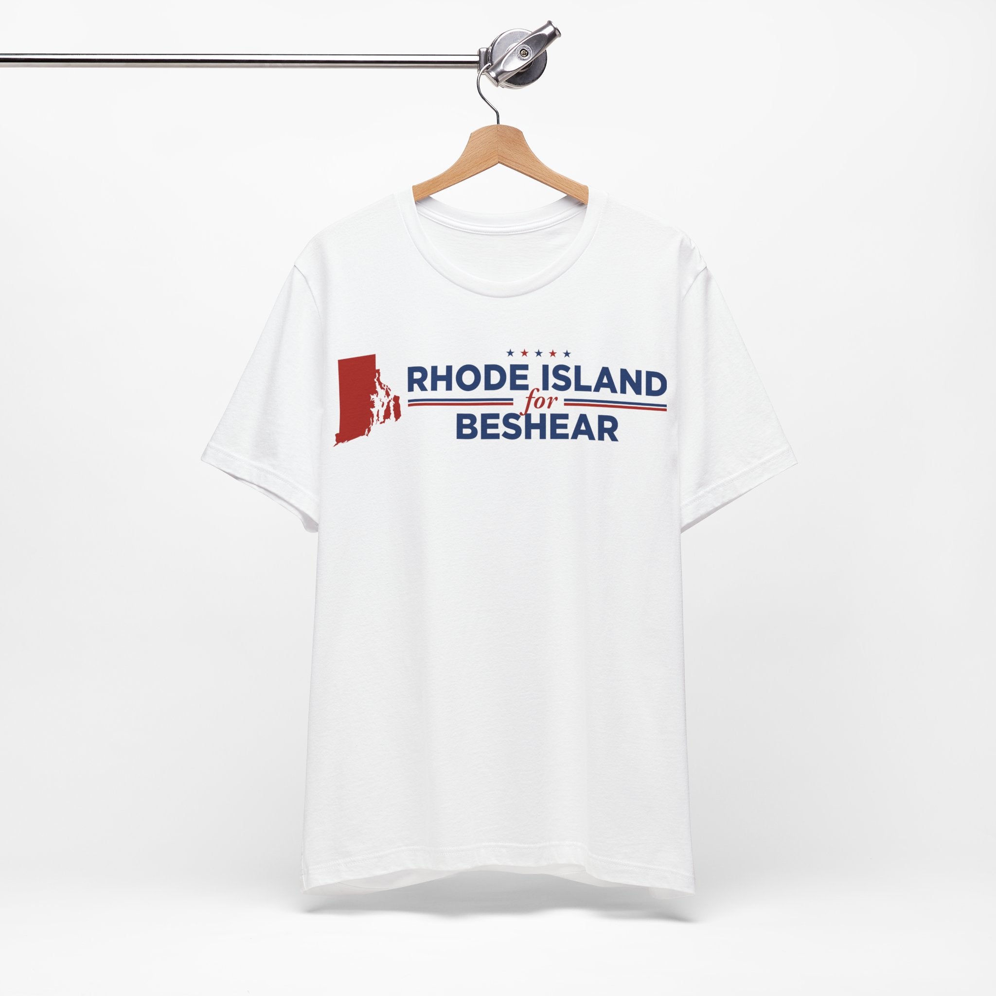 Rhode Island for Andy Beshear for President Campaign T-Shirt 2028