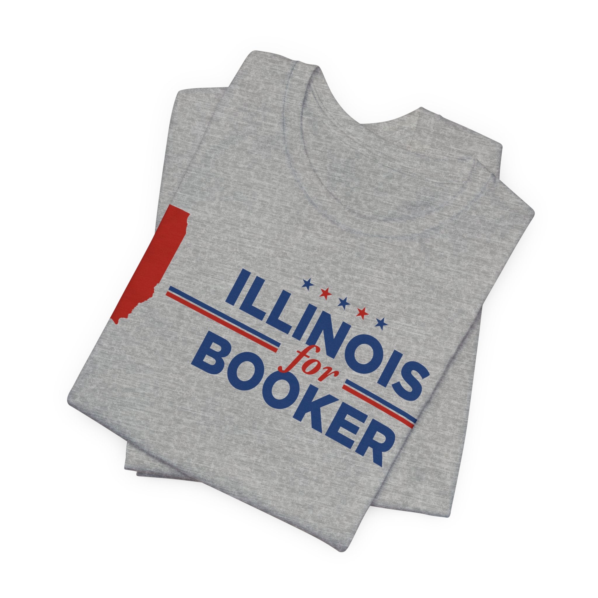 Illinois for Cory Booker for President Campaign T-Shirt 2028