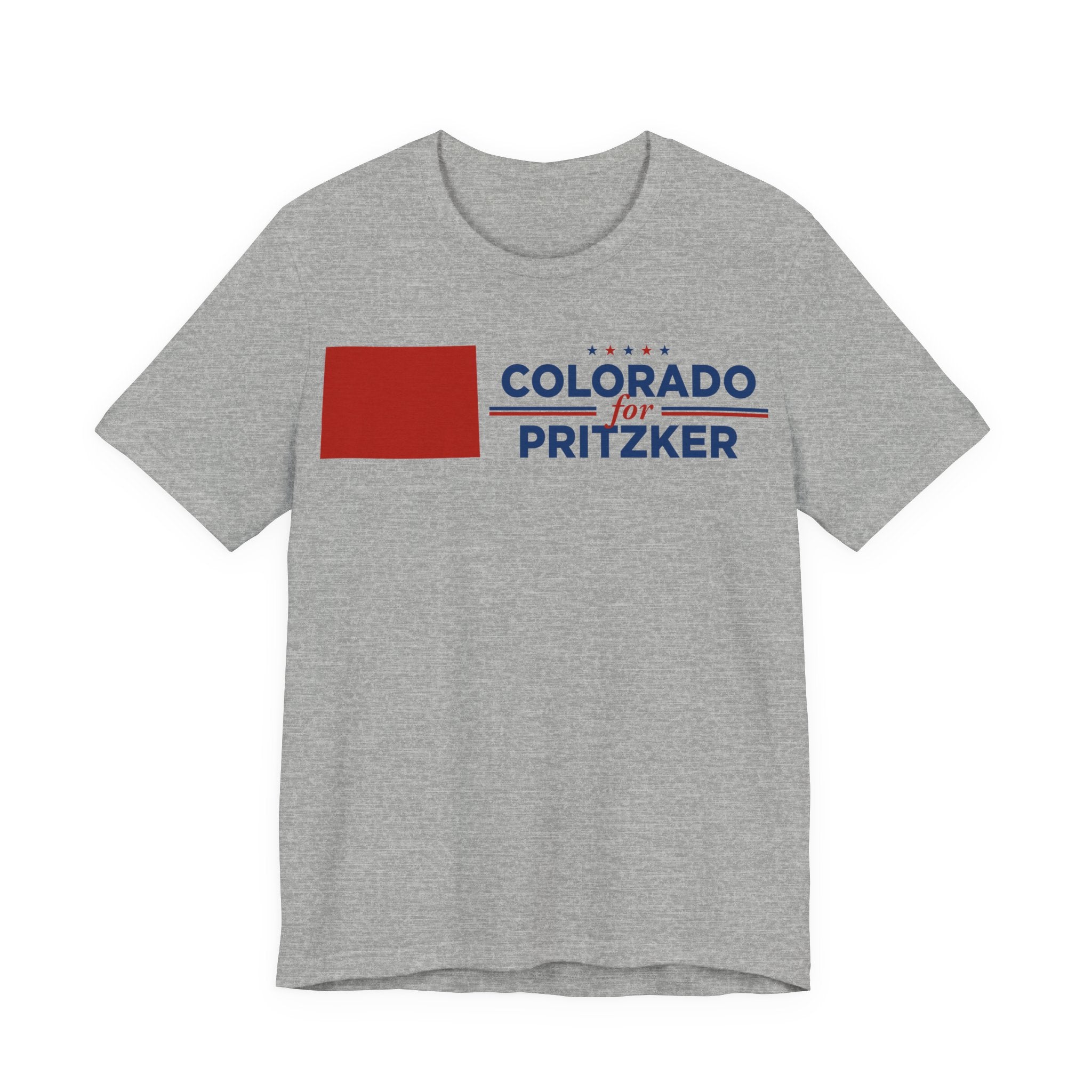 Colorado for J.B. Pritzker for President Campaign T-Shirt 2028