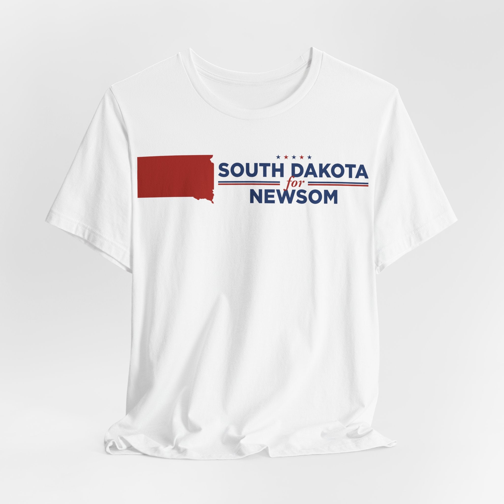 South Dakota for Gavin Newsom for President Campaign T-Shirt 2028