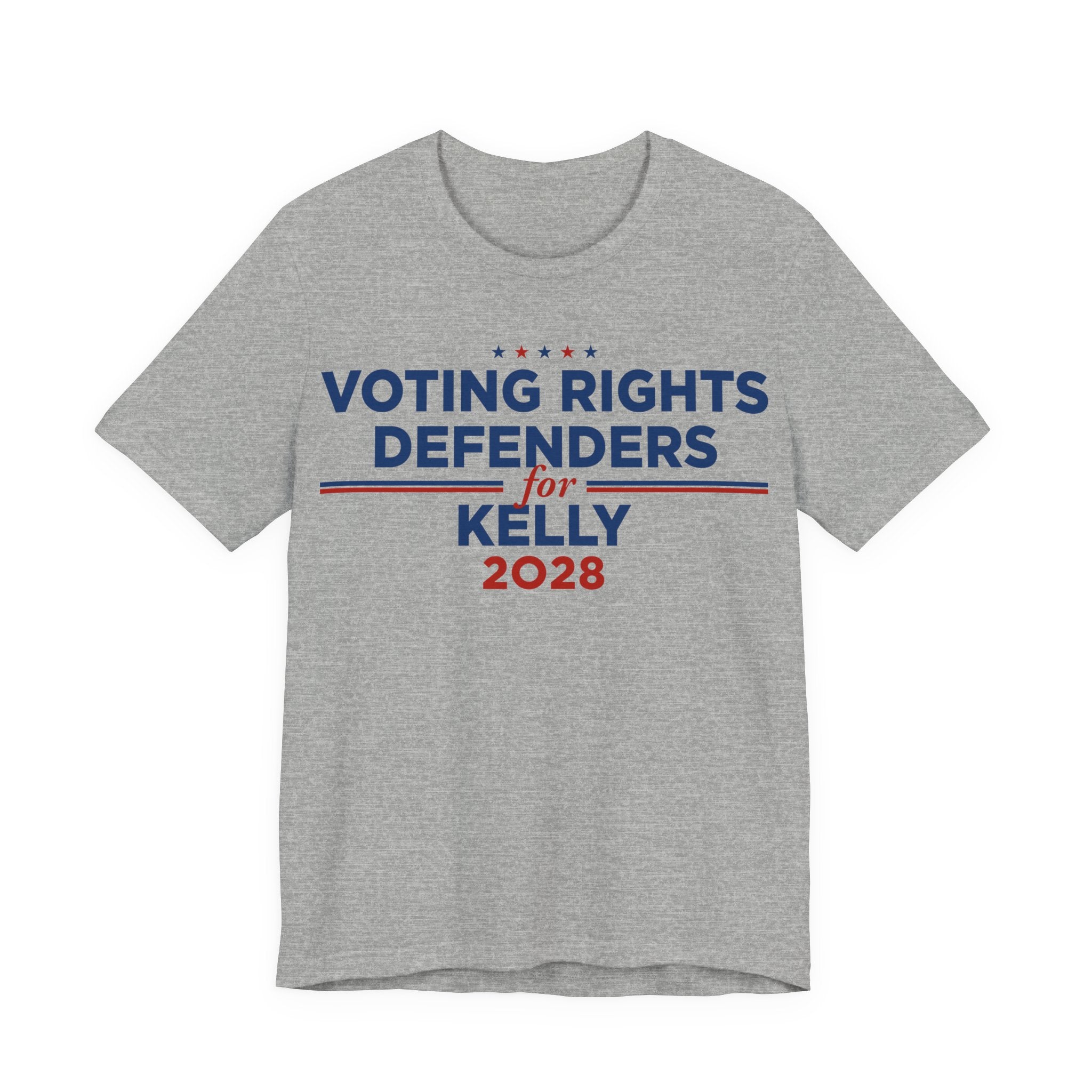 Voting Rights Defenders for Mark Kelly for President Campaign T-Shirt 2028