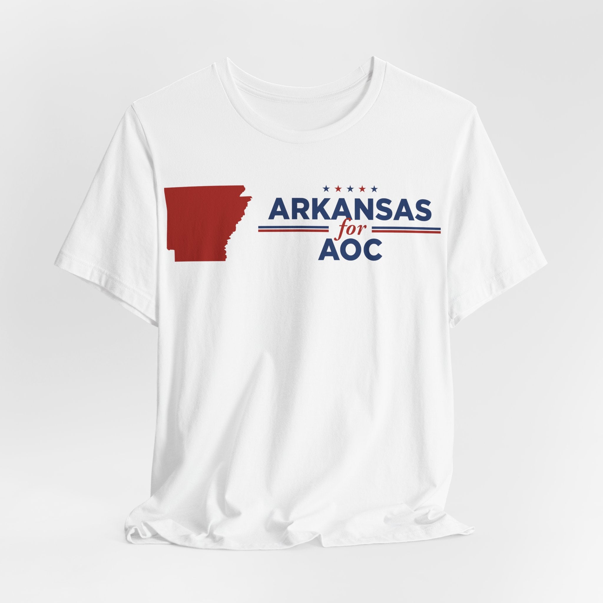 Arkansas for AOC for President Campaign T-Shirt 2028