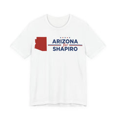Arizona for Josh Shapiro for President Campaign T-Shirt 2028
